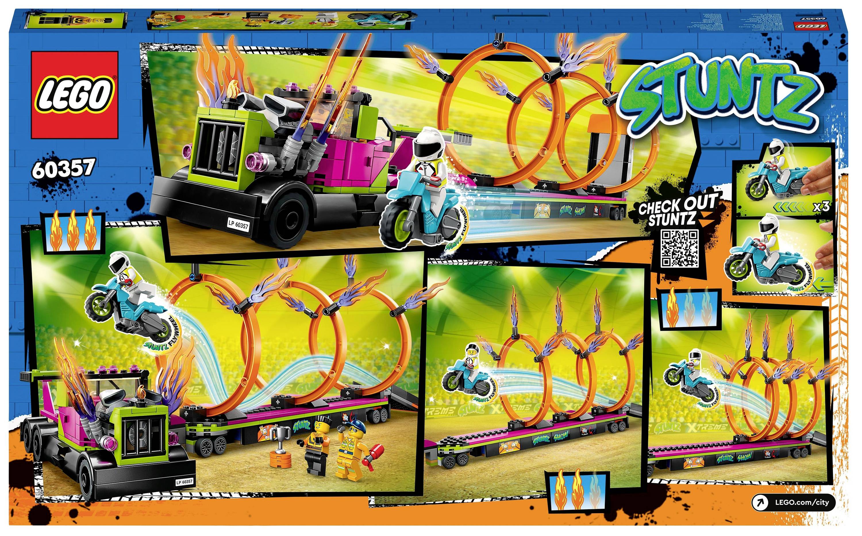 60357 LEGO® CITY Stunttruck mit Feuerreifen-Challenge
