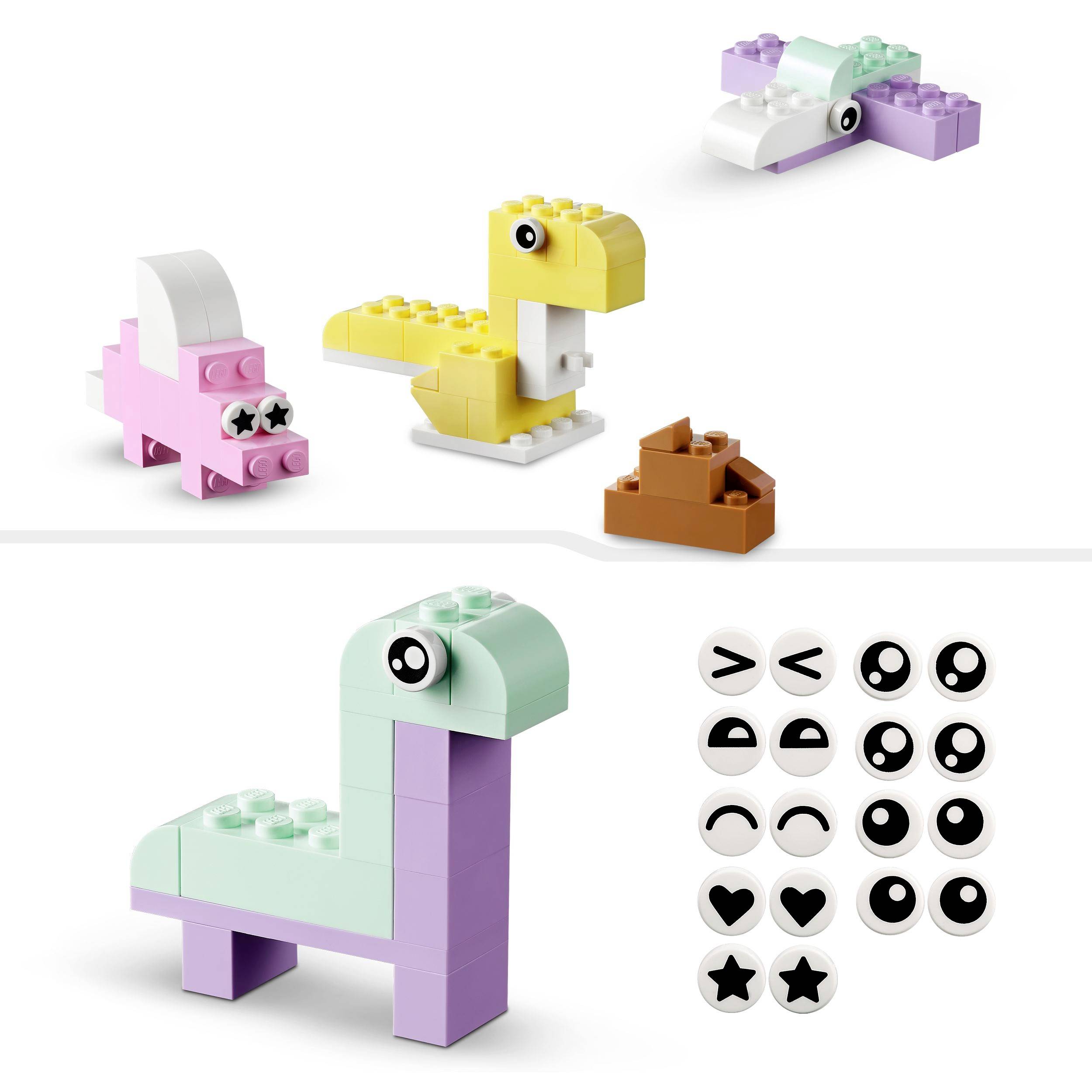 11028 LEGO® CLASSIC Pastell Kreativ-Bauset
