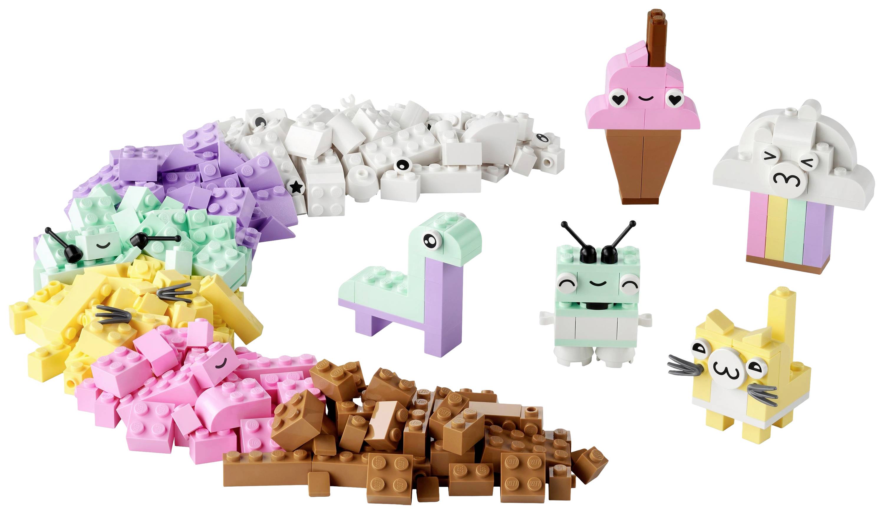 11028 LEGO® CLASSIC Pastell Kreativ-Bauset