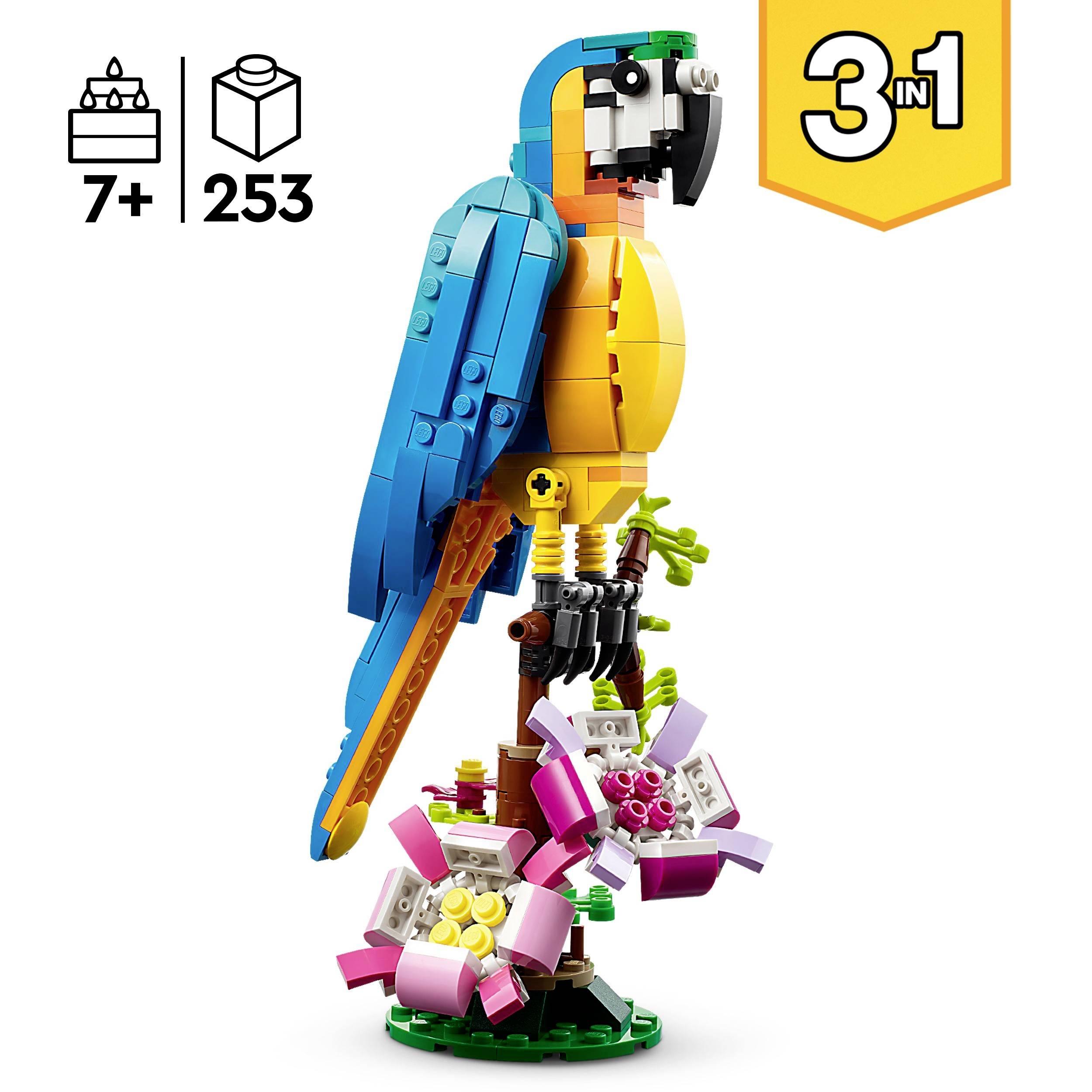 31136 LEGO® CREATOR Exotischer Papagei