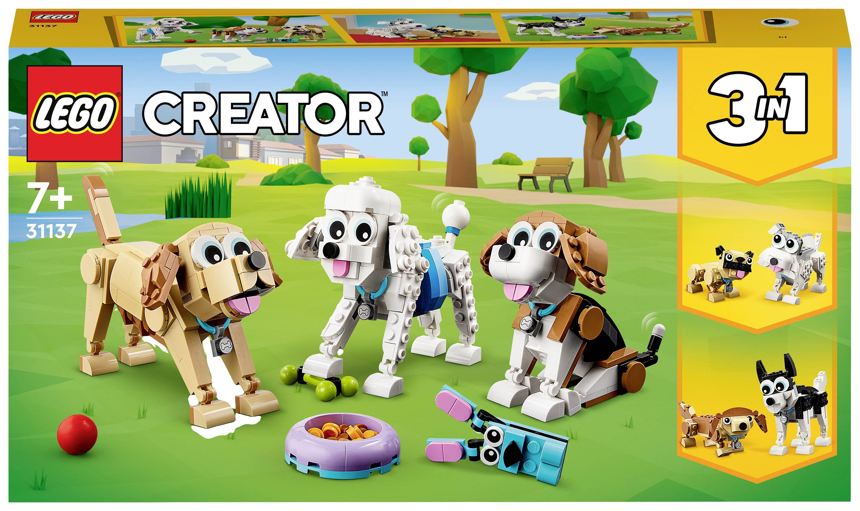31137 LEGO® CREATOR Niedliche Hunde