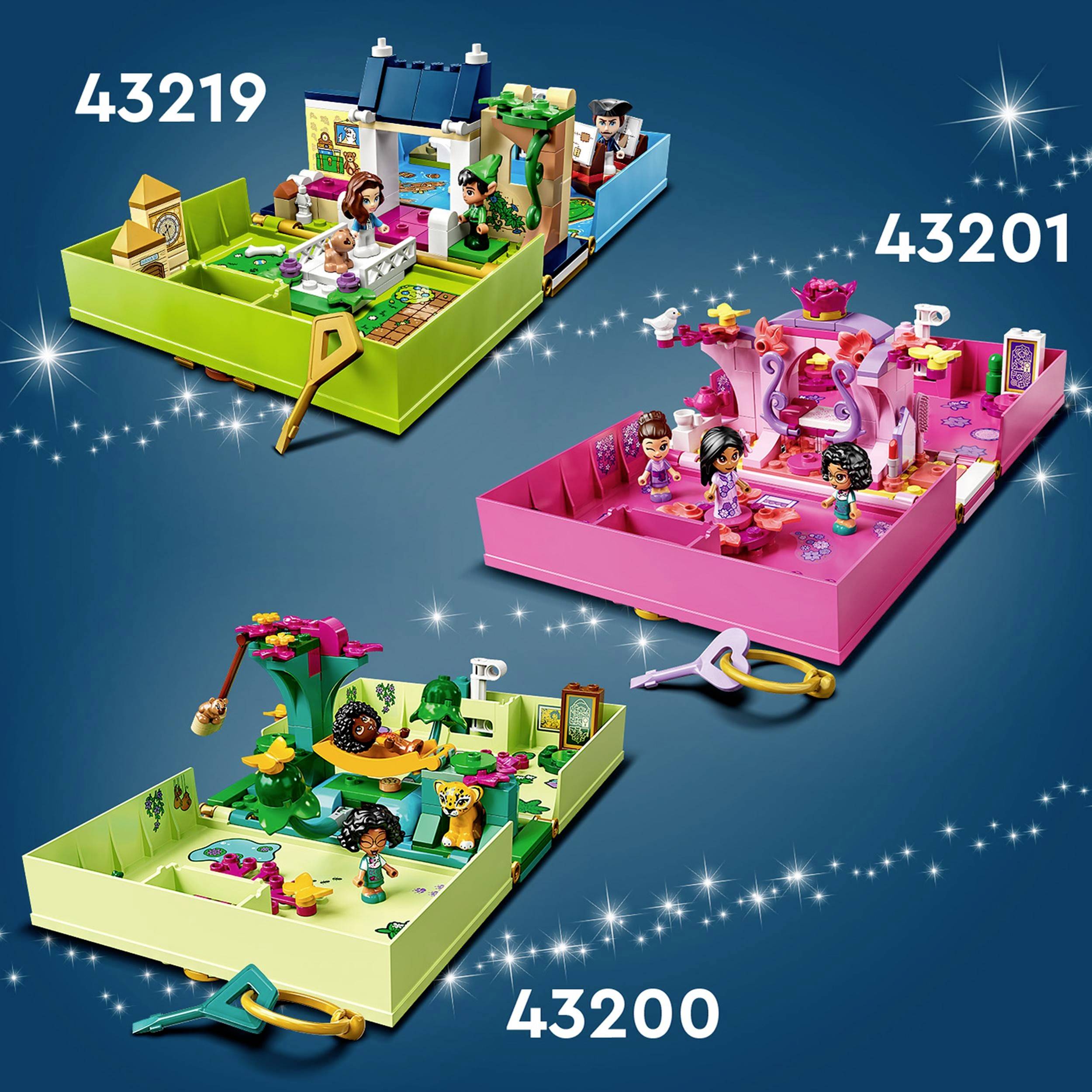 43220 LEGO® DISNEY Peter Pan & Wendy – Märchenbuch-Abenteuer