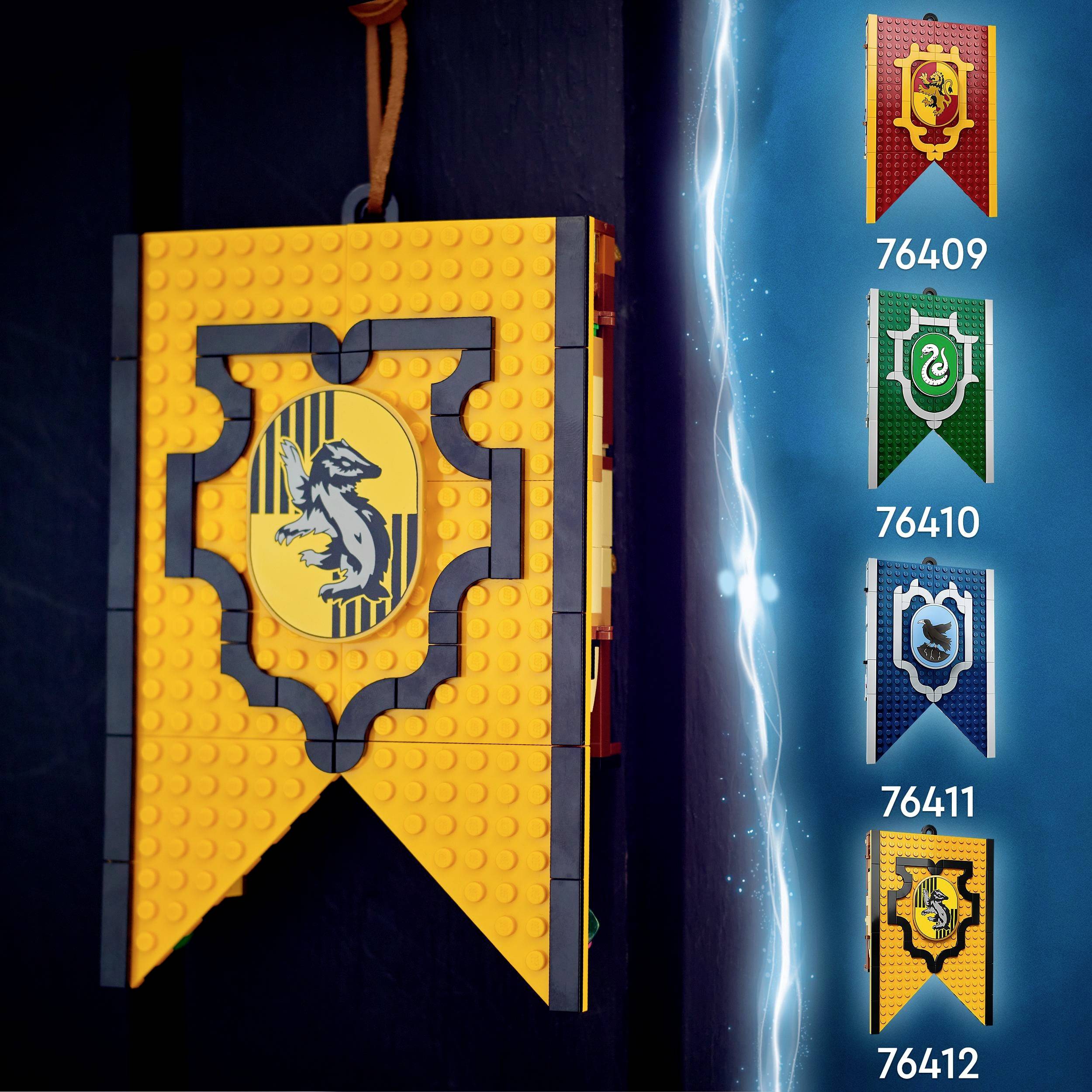 76412 LEGO® HARRY POTTER™ Hausbanner Hufflepuff