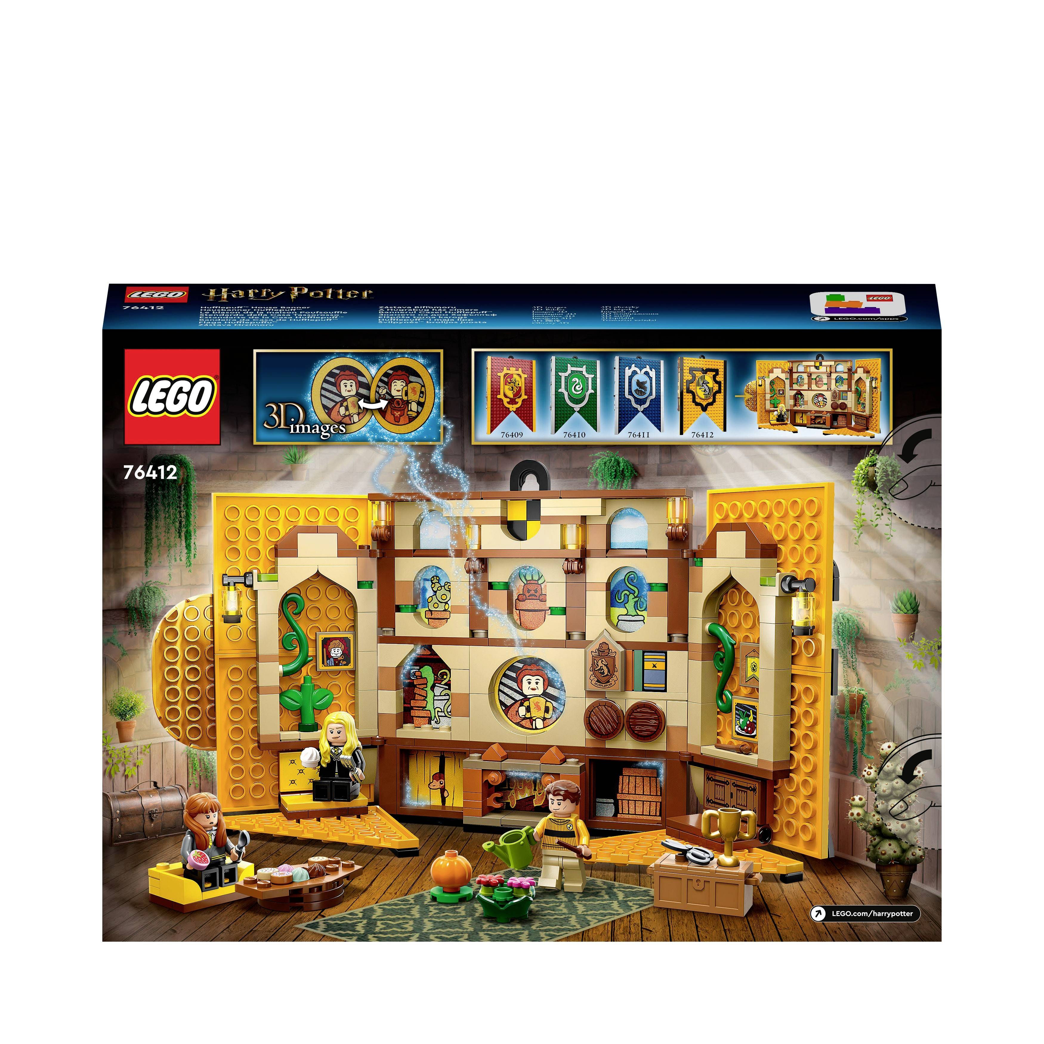 76412 LEGO® HARRY POTTER™ Hausbanner Hufflepuff