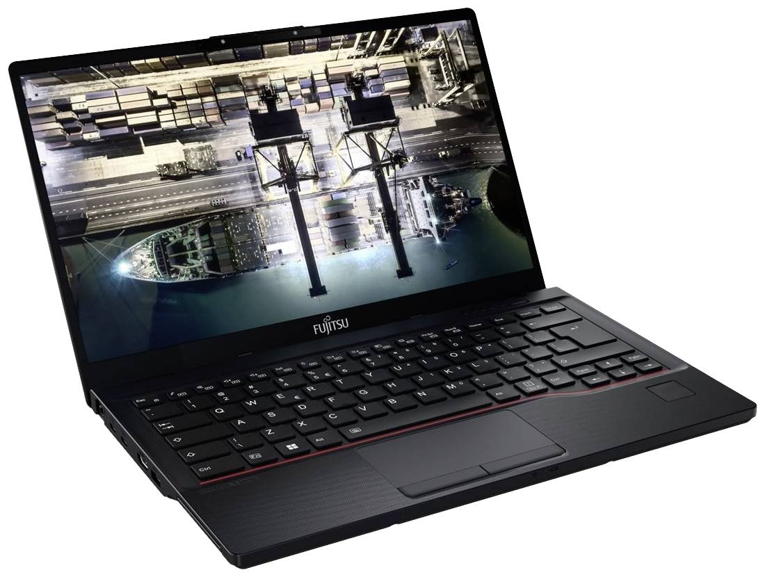 Fujitsu Notebook Lifebook E5412A 35.6 cm (14 Zoll) Full HD AMD Ryzen 7 Pro 5875U 16 GB RAM 512 GB SSD Deutsch, QWERTZ Schwarz VFY:E542AMHBAMD