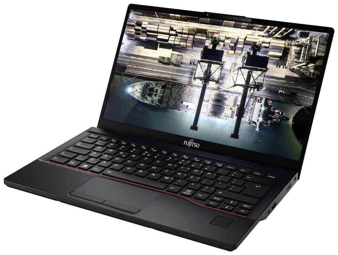 Fujitsu Notebook Lifebook E5412A 35.6 cm (14 Zoll) Full HD AMD Ryzen 7 Pro 5875U 16 GB RAM 512 GB SSD Deutsch, QWERTZ Schwarz VFY:E542AMHBAMD