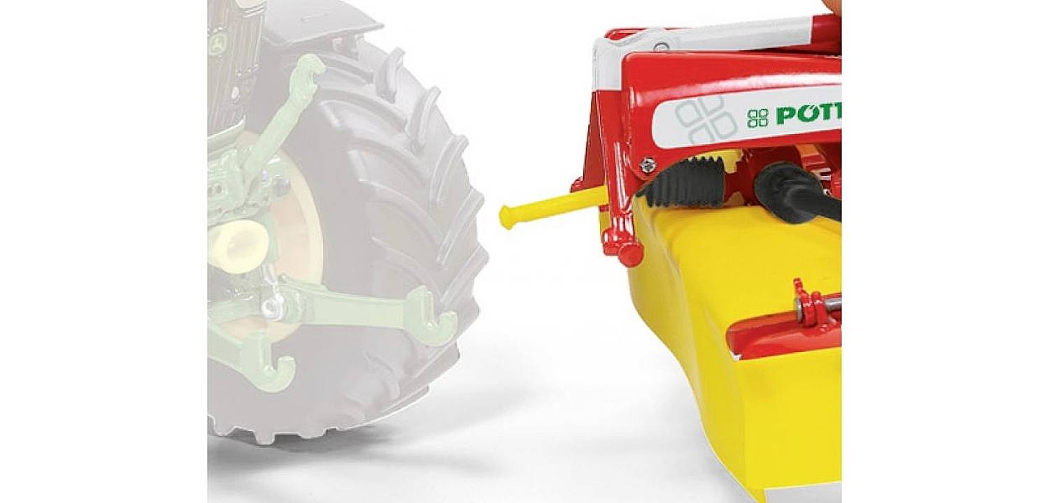 Wiking 077862 Spur 1 Landwirtschafts Modell Pöttinger Frontmähwerk Novacat