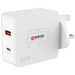 Skross Multipower 2 Pro+ UK USB Ladegerät 48 W 1x USB-A, 1x USB-C® Innenbereich Skross Multipower 2 Pro+ UK USB Ladegerät 48 W 1x USB-A, 1x USB-C® Innenbereich