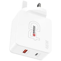 Skross Multipower 2 Pro+ UK USB Ladegerät 48W 1x USB-A, 1x USB-C® Innenbereich Skross Multipower 2 Pro+ UK USB Ladegerät 48W 1x USB-A, 1x USB-C® Innenbereich