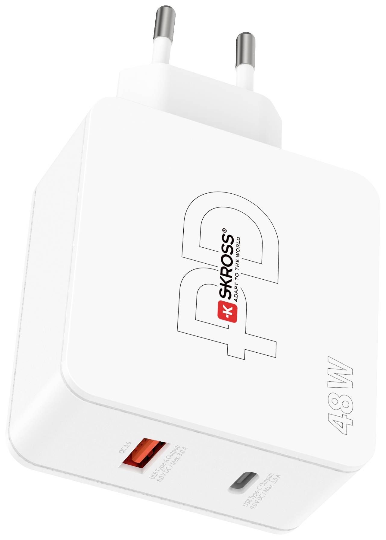 Skross Multipower Combo+ EU USB-Ladegerät