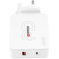 Skross Multipower Combo+ UK USB Ladegerät 48 W 1x USB-A, 1x USB-C® Innenbereich Skross Multipower Combo+ UK USB Ladegerät 48 W 1x USB-A, 1x USB-C® Innenbereich