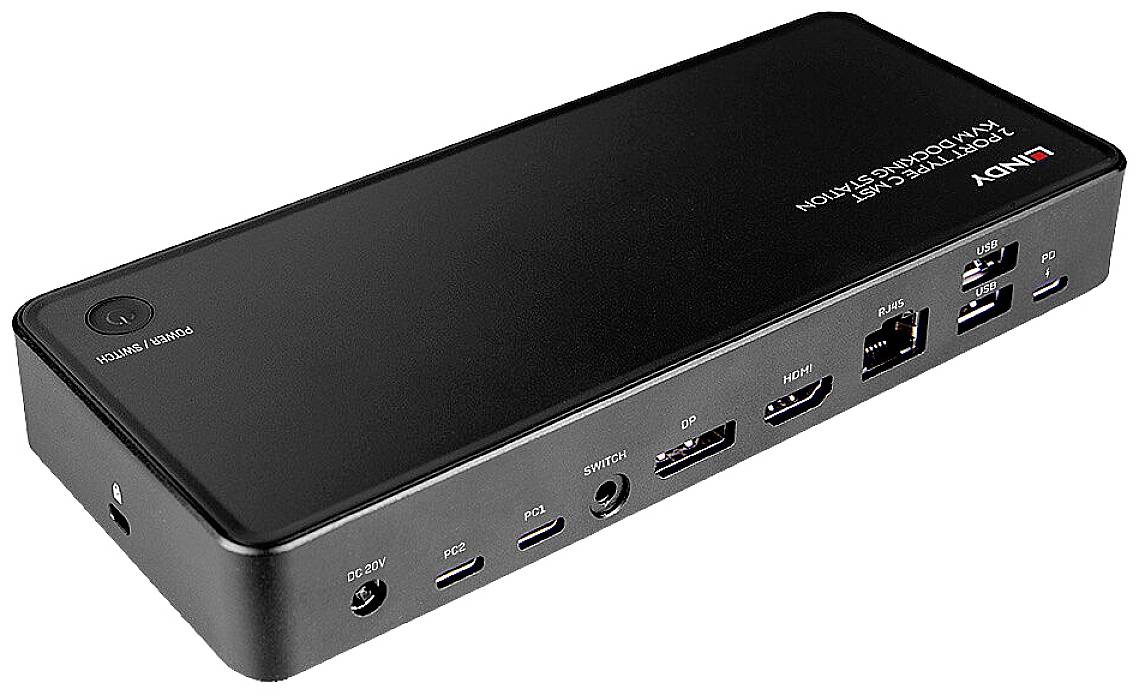 LINDY USB-C® Dockingstation 43202 Passend für Marke Dockingstations: Universal USB-C® Power Delivery