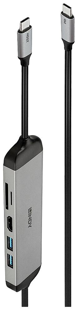 LINDY USB-C® Dockingstation 43326 Passend für Marke Dockingstations: Universal