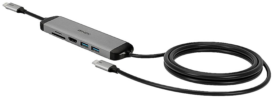 LINDY USB-C® Dockingstation 43326 Passend für Marke Dockingstations: Universal