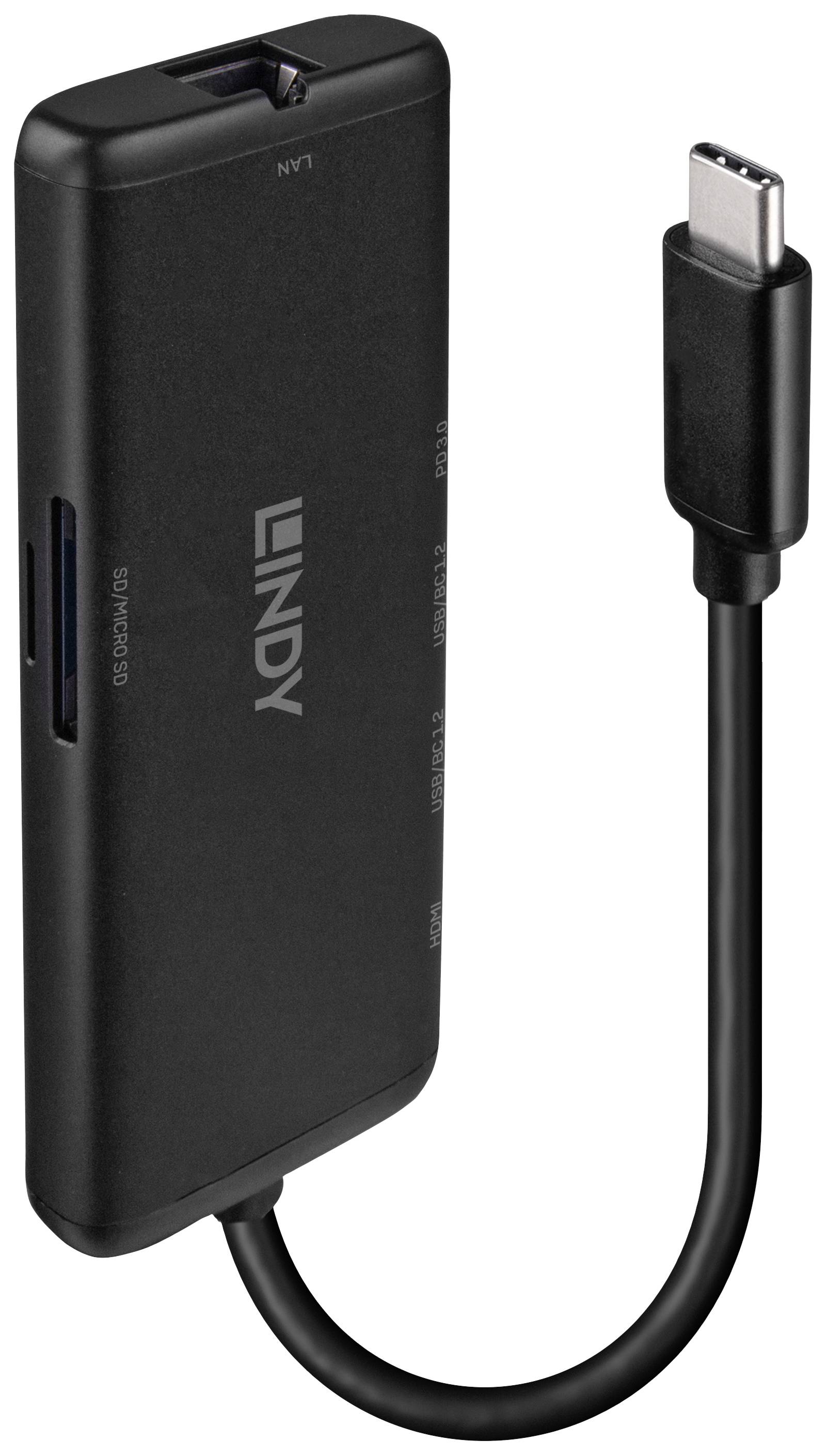 LINDY USB-C® Dockingstation 43358 Passend für Marke Dockingstations: Universal