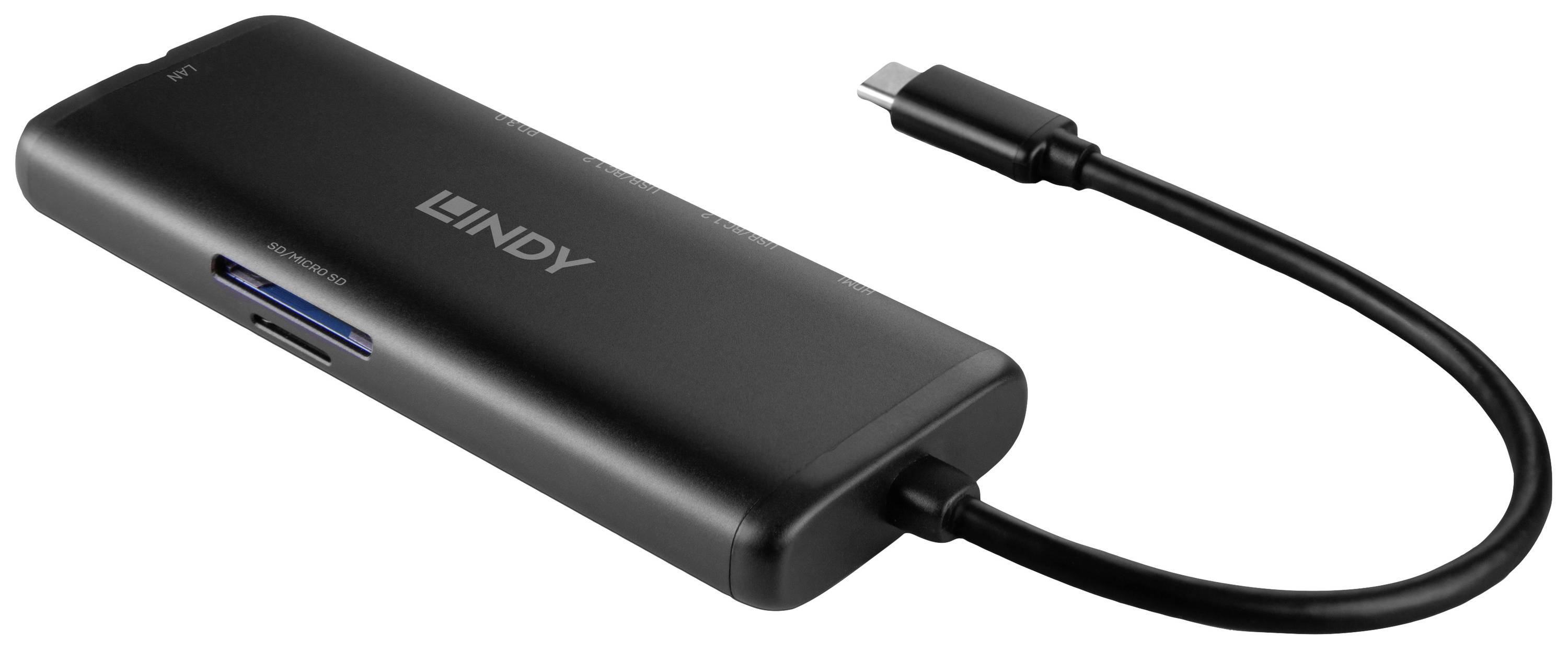 LINDY USB-C® Dockingstation 43358 Passend für Marke Dockingstations: Universal