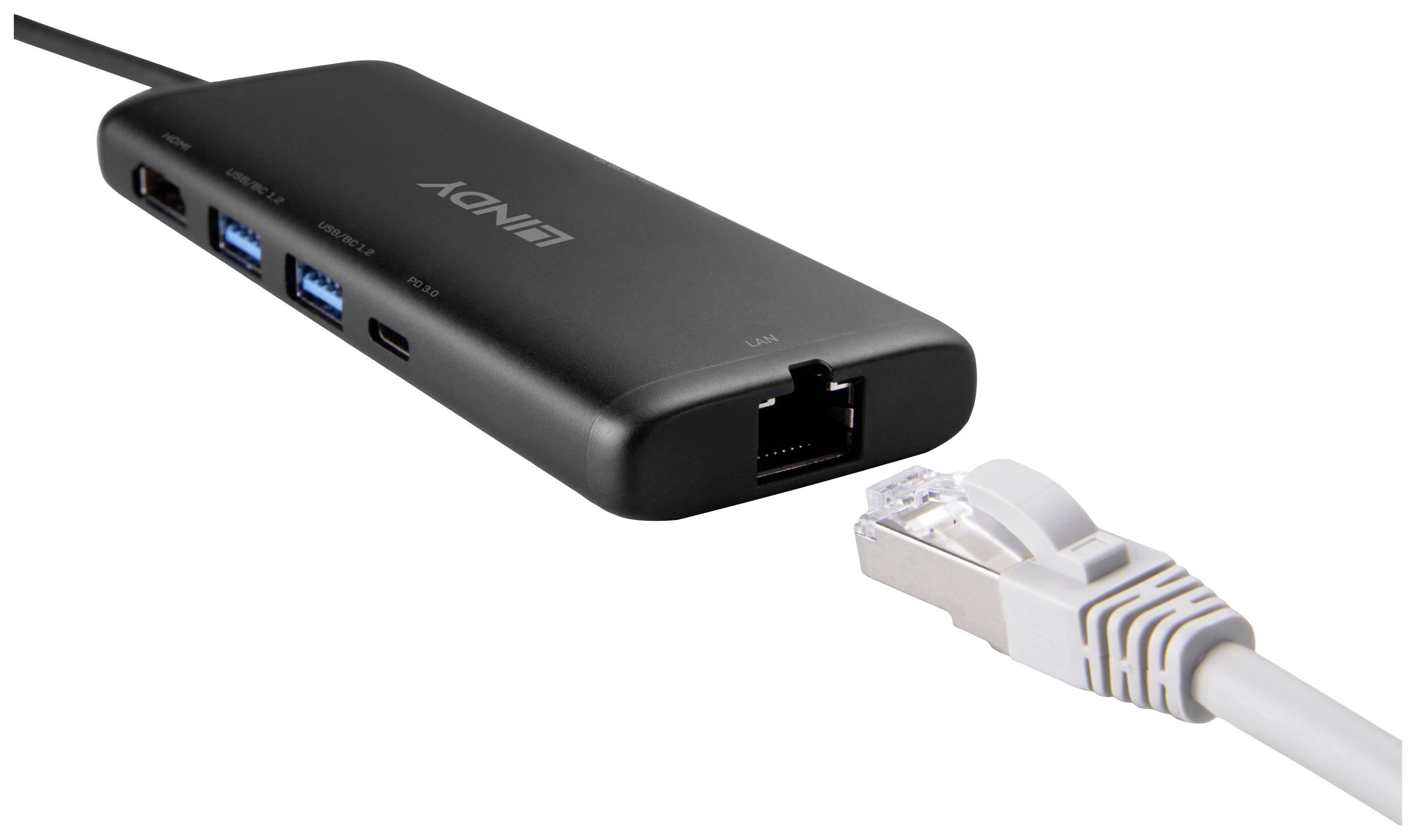 LINDY USB-C® Dockingstation 43358 Passend für Marke Dockingstations: Universal