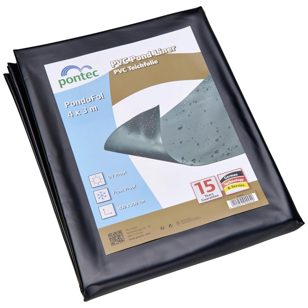 Pontec 90004 PVC-Teichfolie (L x B) 4 m x 3 m 1 St. Pontec 90004 PVC-Teichfolie (L x B) 4 m x 3 m 1 St.