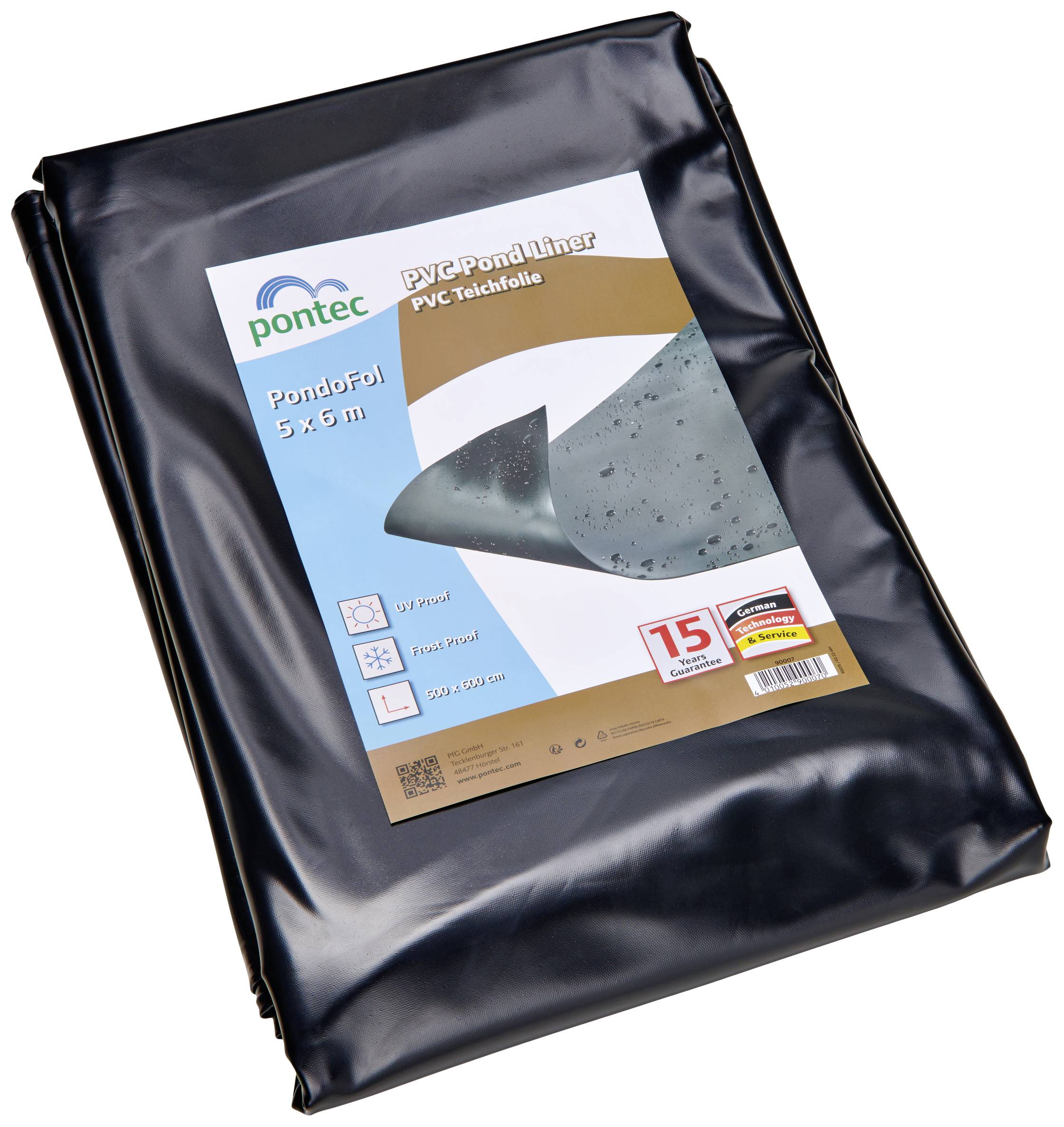 Pontec 90007 PVC-Teichfolie (L x B) 5m x 6m 1St.