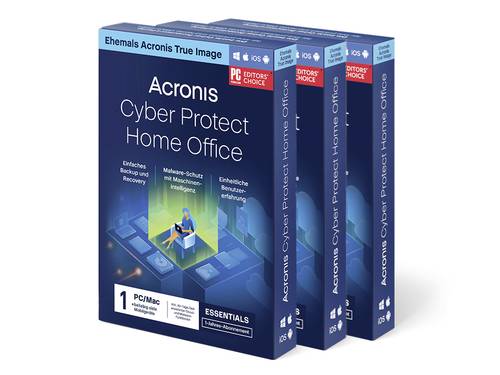 Acronis 3xHOEAA1DES Jahreslizenz, 1 Lizenz Windows, iOS, Android Backup-Software