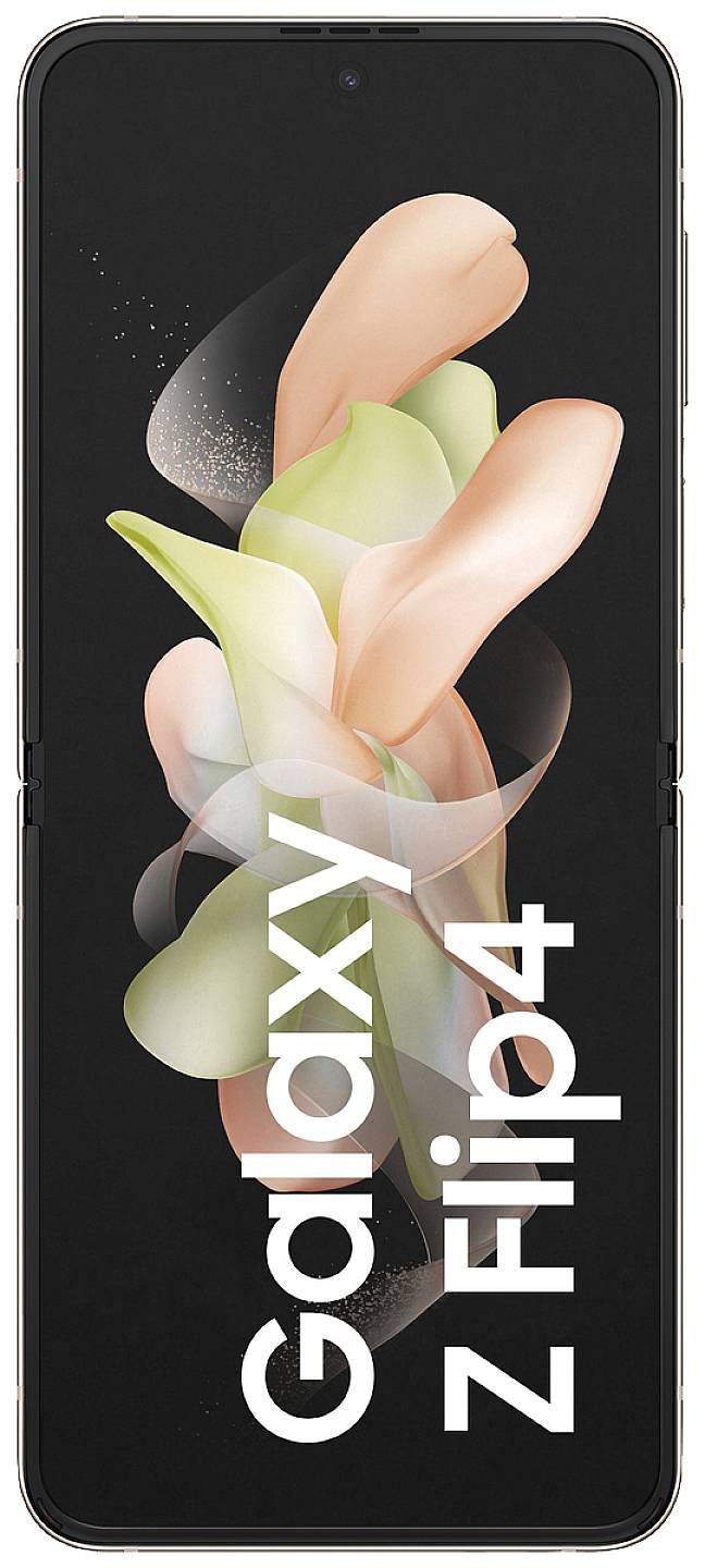 Samsung Galaxy Z Flip4 128 GB Pink, Gold 17 cm (6.7 Zoll) Smartphone