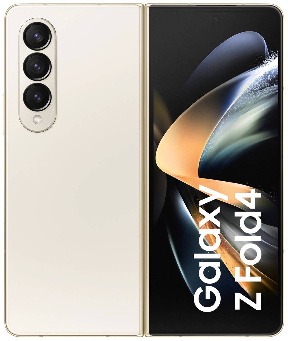 Samsung Galaxy Z Fold4 5G 256 GB Beige 19.3 cm (7.6 Zoll) Smartphone