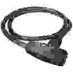 Basi ZR 312 Spiralkabelschloss Schwarz Schlüsselschloss