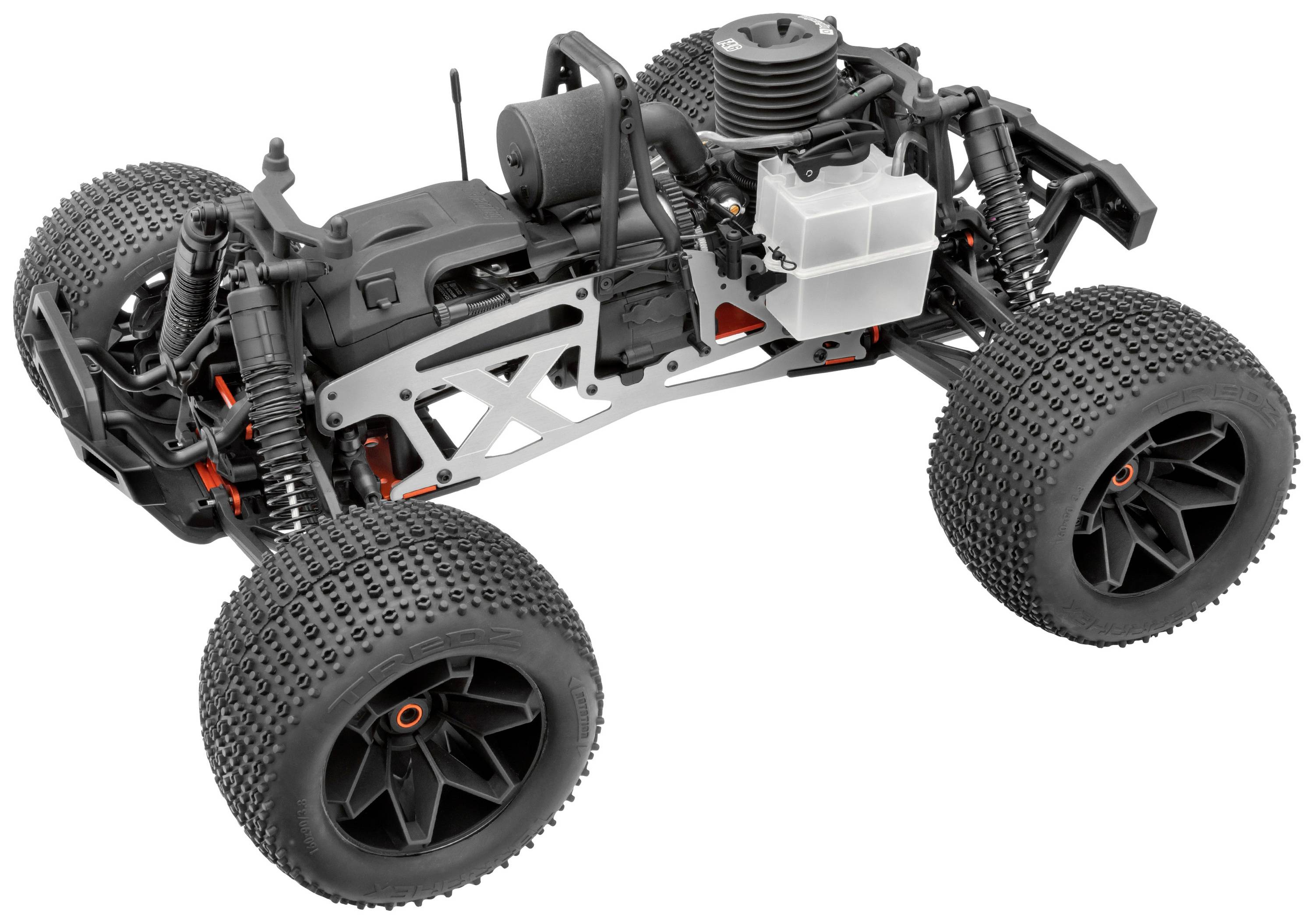 HPI Racing Savage X 4.6 GT-6 1:8 RC Modellauto Nitro Monstertruck Allradantrieb (4WD) RtR 2,4GHz