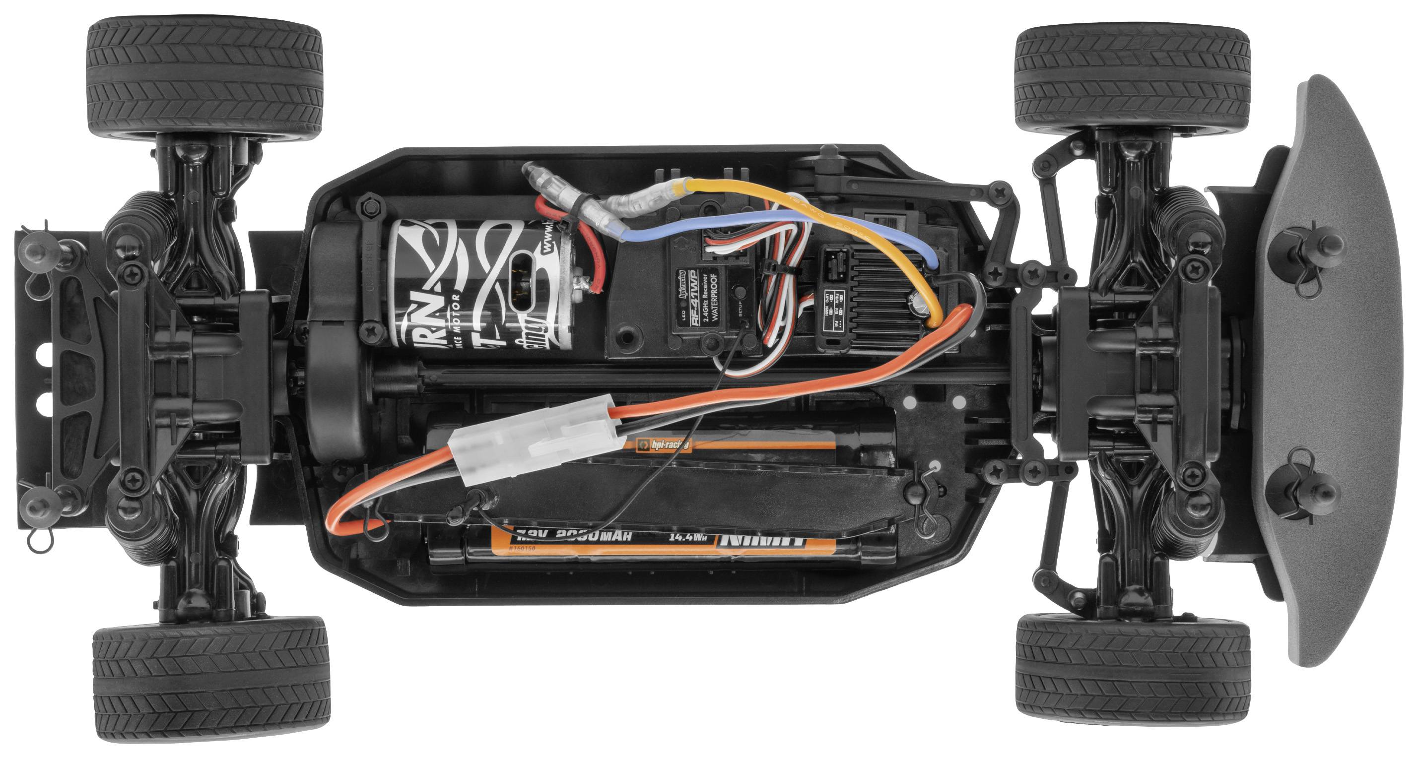 HPI Racing E10 Michele Abbate TA2 Camaro 1:10 RC Modellauto Elektro Tourenwagen Allradantrieb (4WD) RtR 2,4GHz