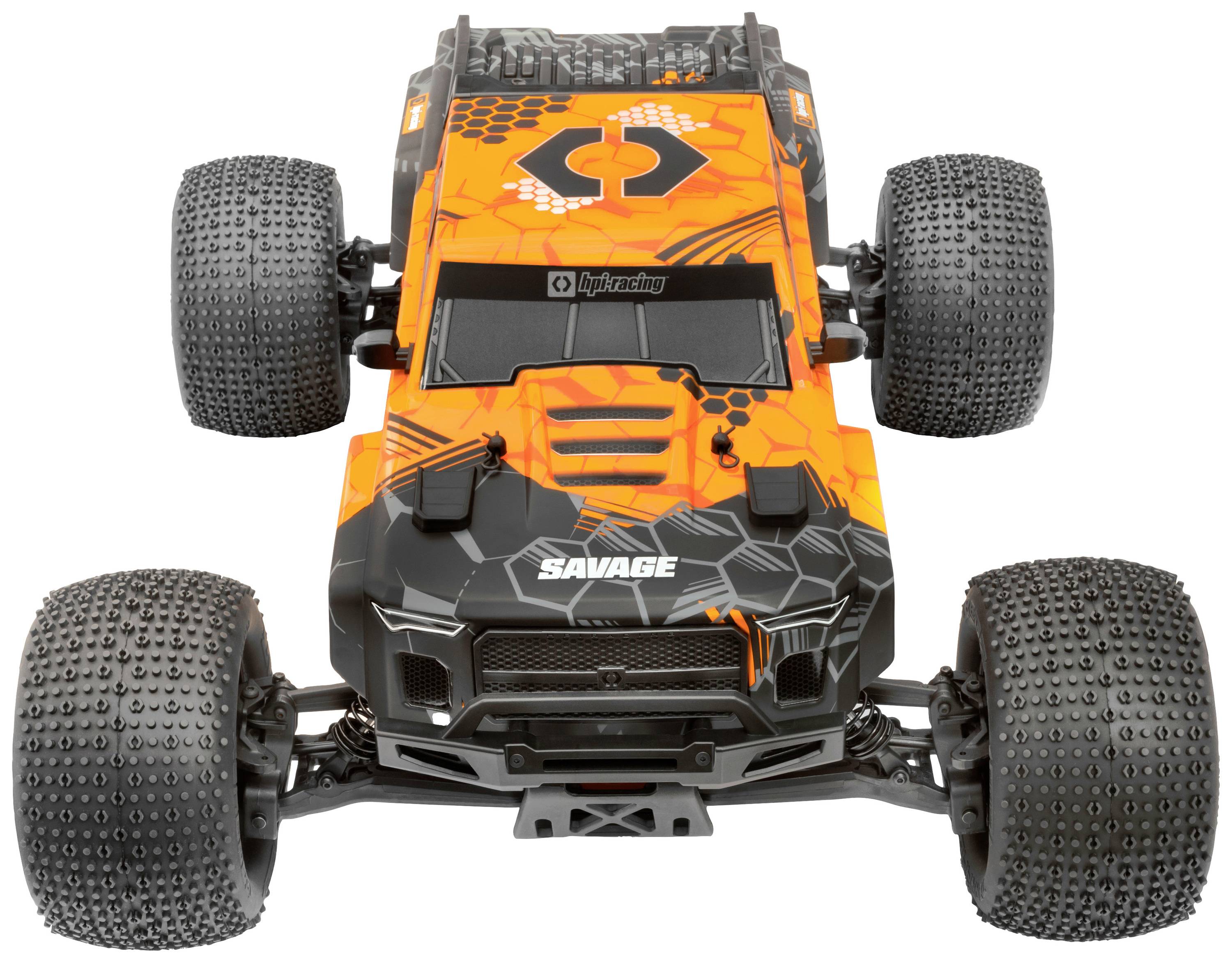 HPI Racing Savage XL Flux V2 GTXL-6 Brushless 1:8 RC Modellauto Elektro Monstertruck Allradantrieb (4WD) RtR 2,4GHz