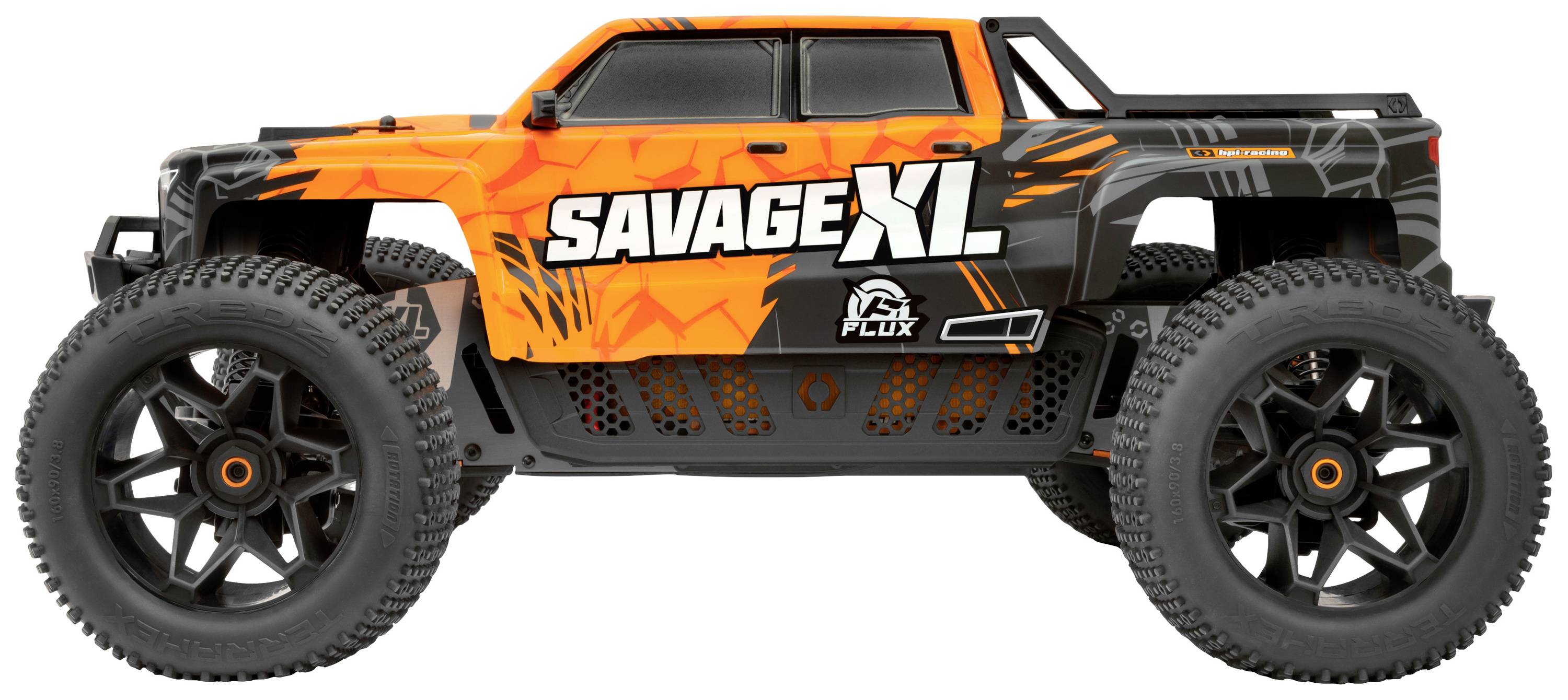 HPI Racing Savage XL Flux V2 GTXL-6 Brushless 1:8 RC Modellauto Elektro Monstertruck Allradantrieb (4WD) RtR 2,4GHz