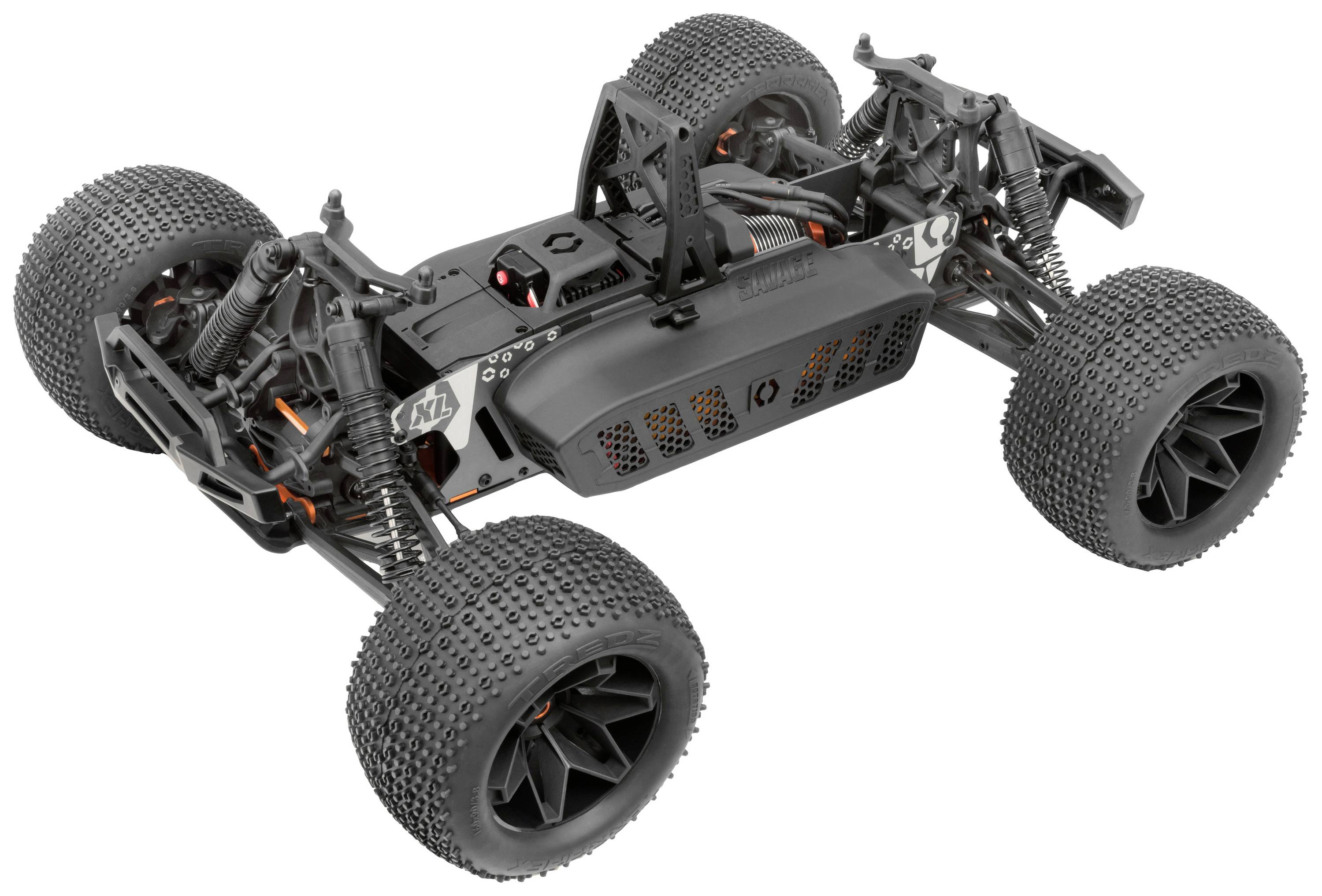 HPI Racing Savage XL Flux V2 GTXL-6 Brushless 1:8 RC Modellauto Elektro Monstertruck Allradantrieb (4WD) RtR 2,4GHz