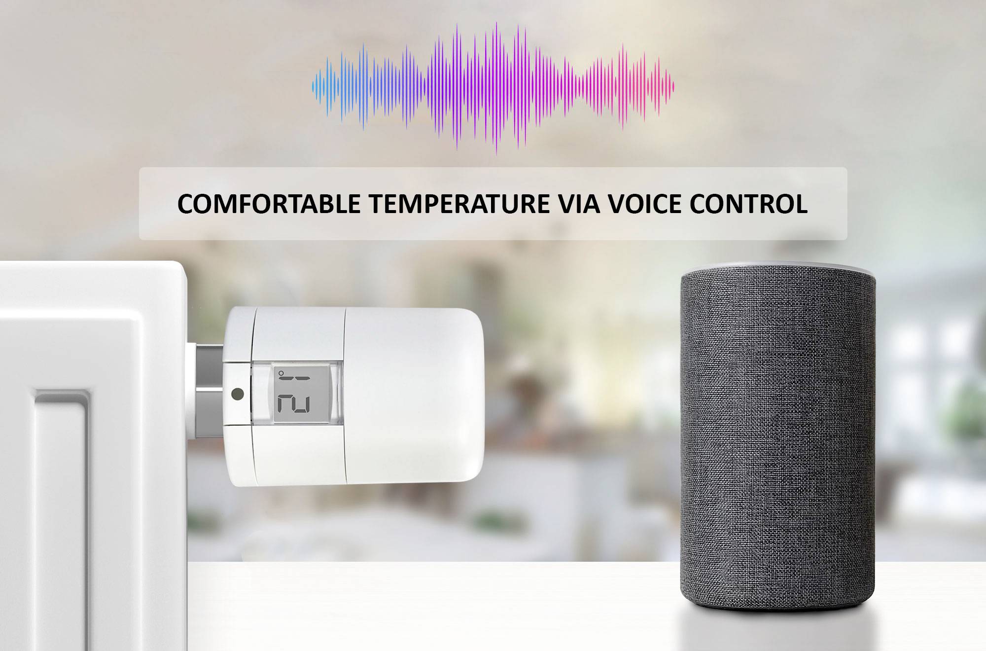 POPP POPZ701721 Smart Thermostat Zigbee Funk-Heizkörperthermostat elektronisch