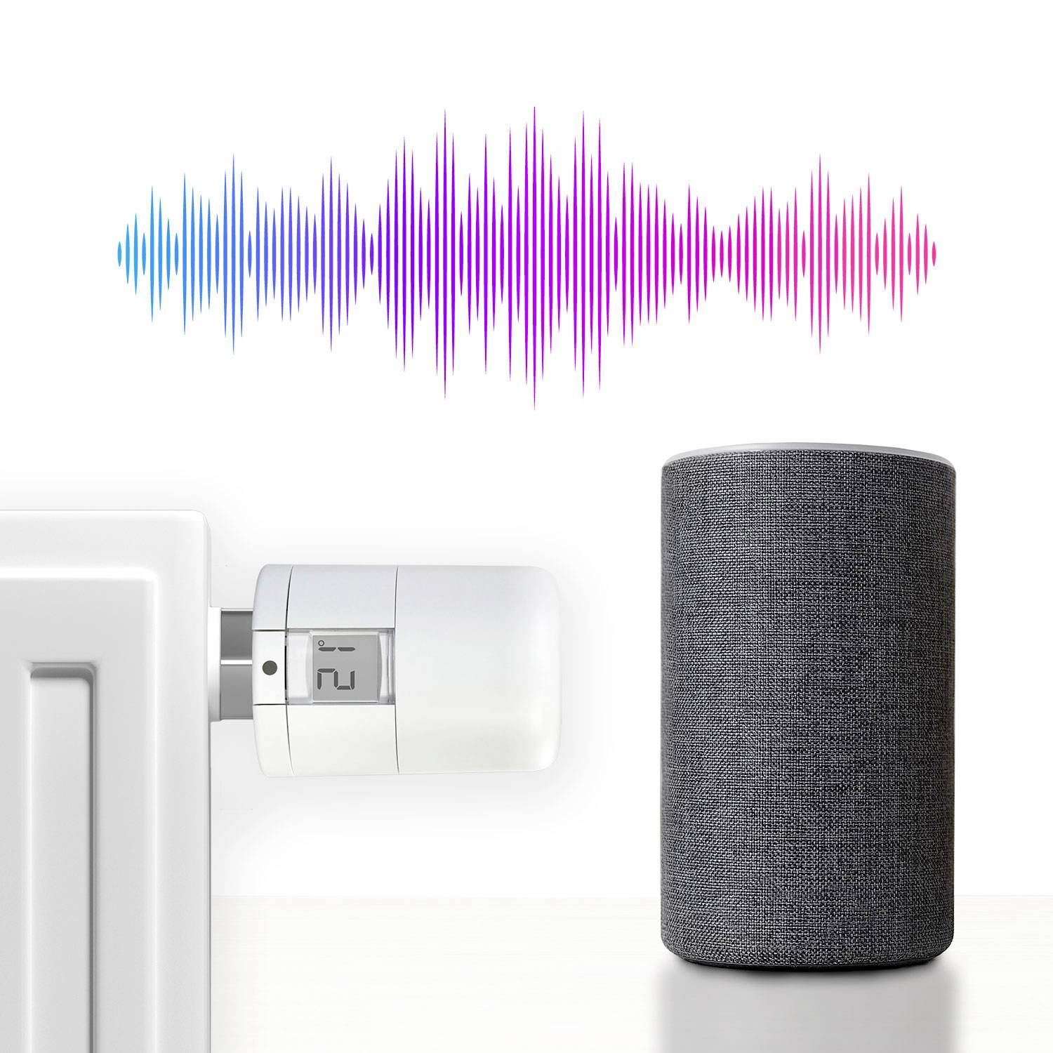 POPP POPZ701721 Smart Thermostat Zigbee Funk-Heizkörperthermostat elektronisch