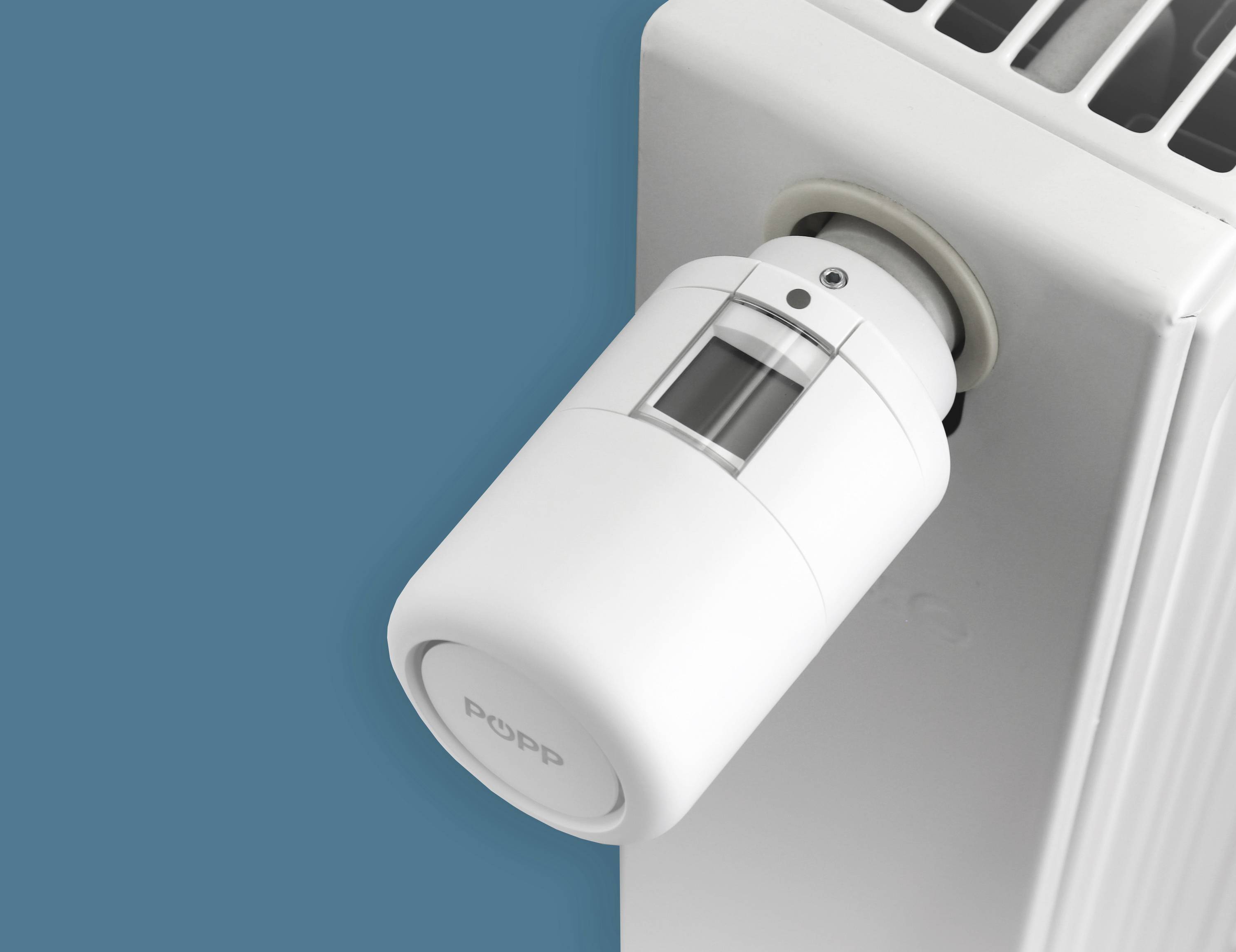 POPP POPZ701721 Smart Thermostat Zigbee Funk-Heizkörperthermostat elektronisch
