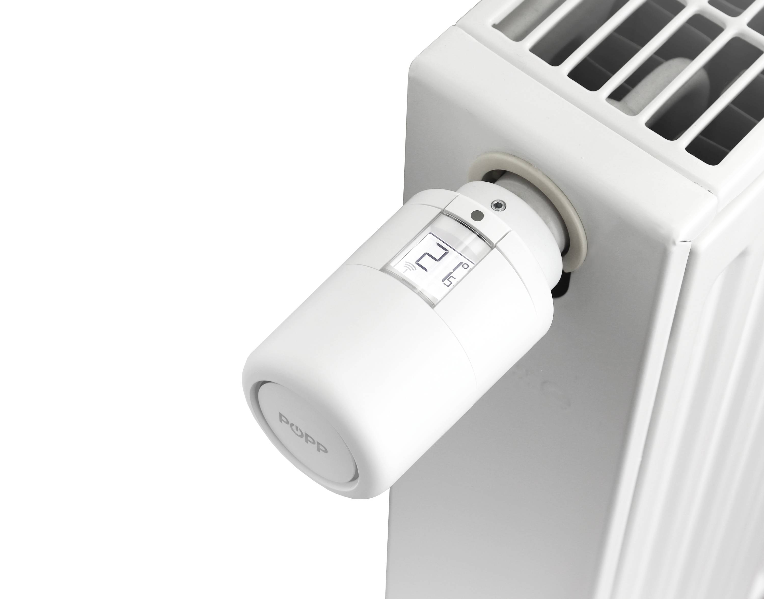 POPP POPZ701721 Smart Thermostat Zigbee Funk-Heizkörperthermostat elektronisch