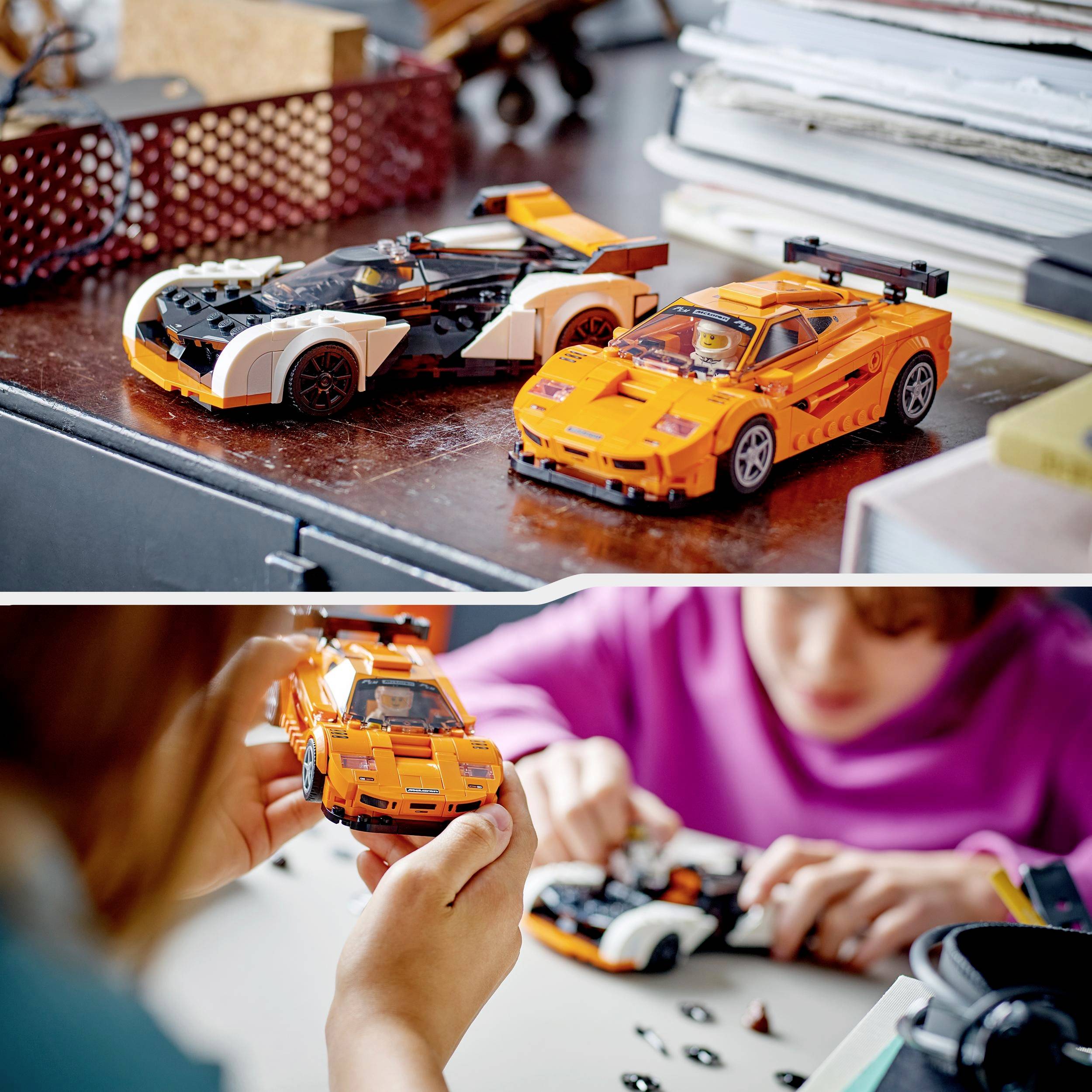76918 LEGO® SPEED CHAMPIONS McLaren Solus GT & McLaren F1 LM