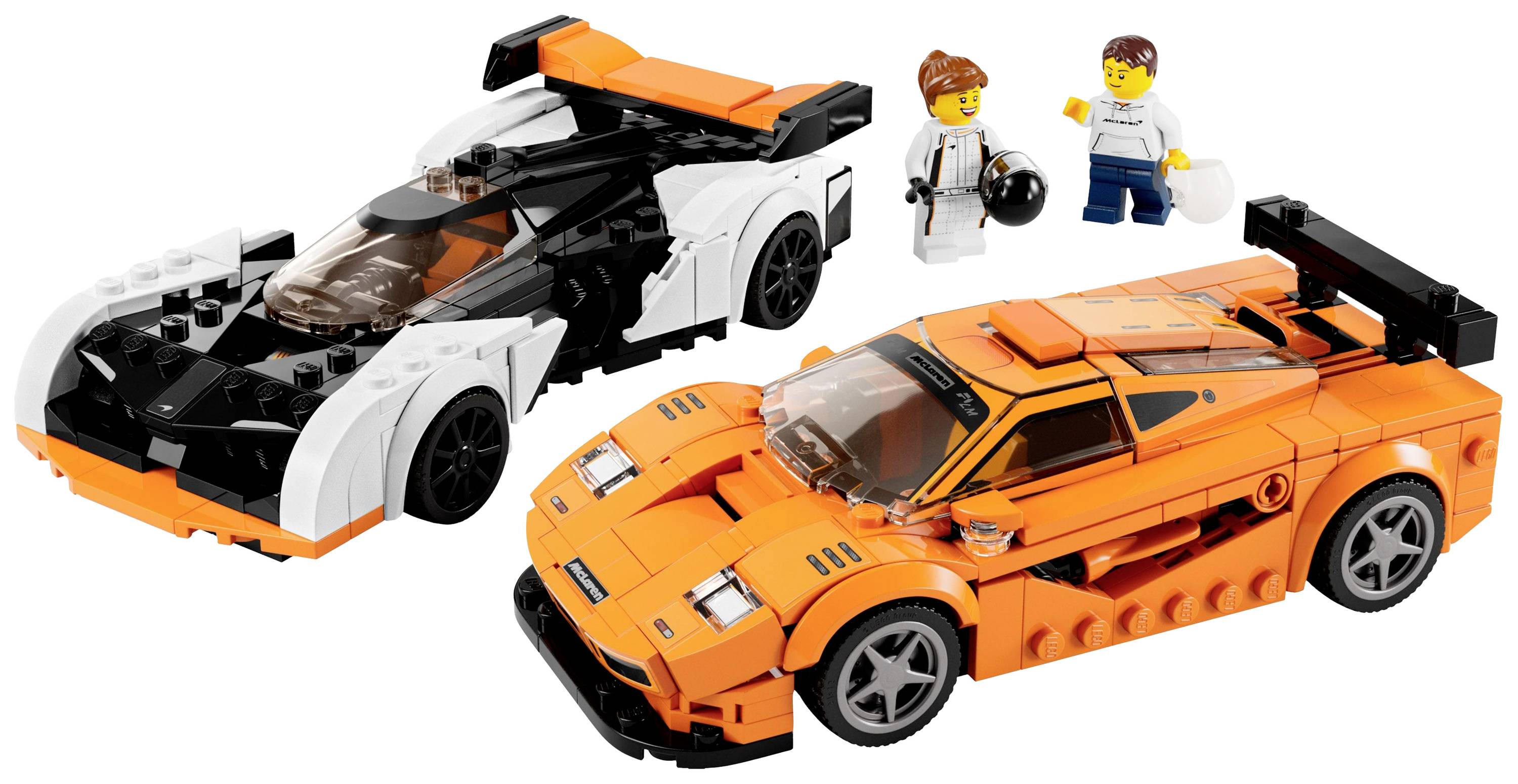 76918 LEGO® SPEED CHAMPIONS McLaren Solus GT & McLaren F1 LM