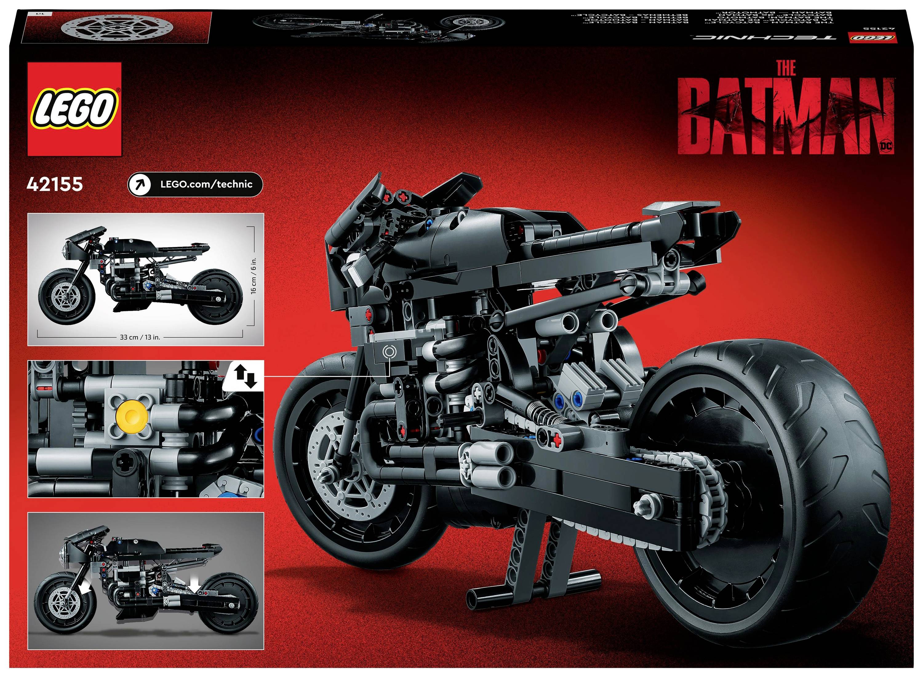 42155 LEGO® TECHNIC THE BATMAN – BATCYCLE