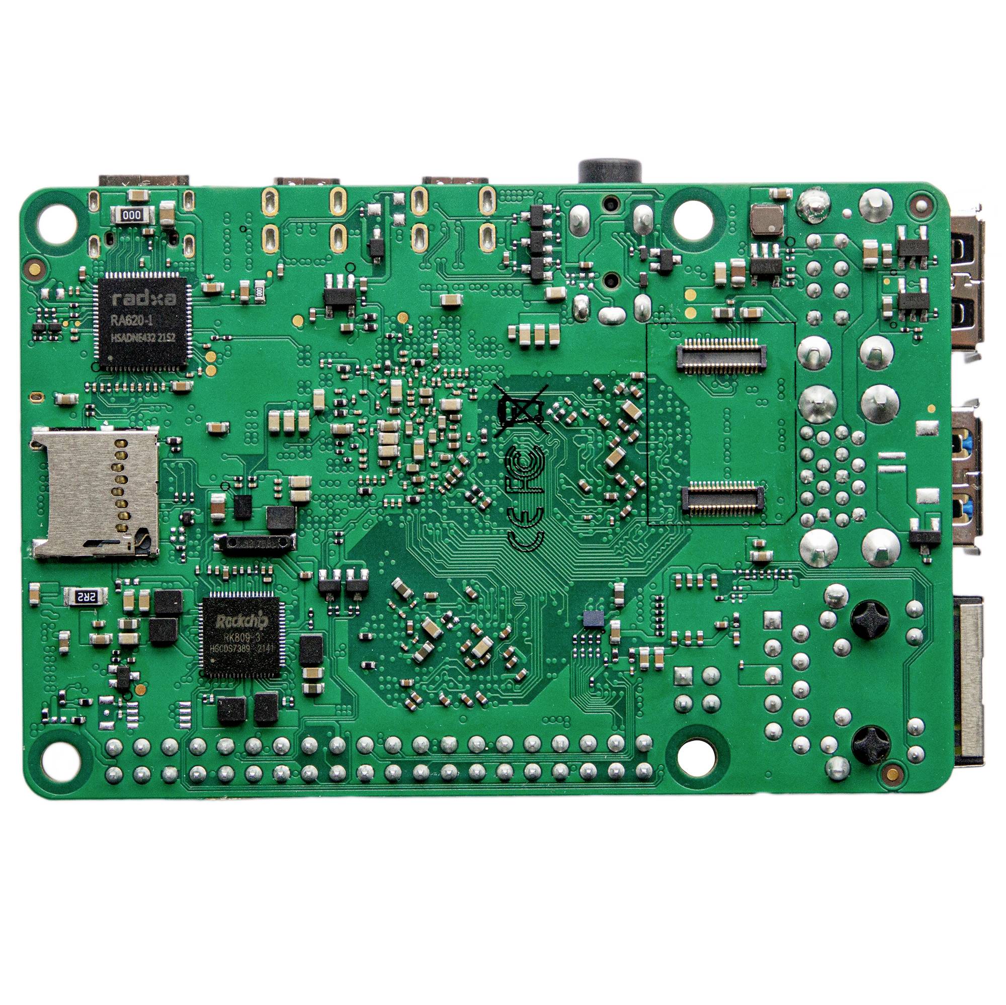 Radxa Starter Kit Rock 4 C+ 4GB 6 x inkl. Netzteil, inkl. HDMI™-Kabel, inkl. Gehäuse