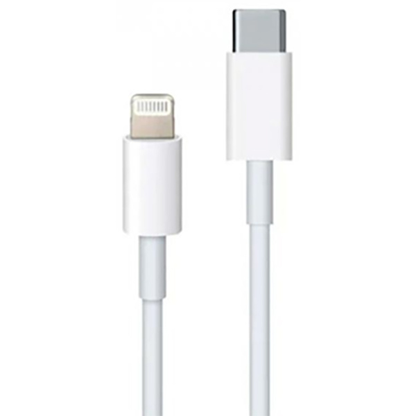 REEKIN Apple iPad/iPhone/iPod Ladekabel [1x USB-C® - 1x Apple Lightning-Stecker] 1.00 m Weiß