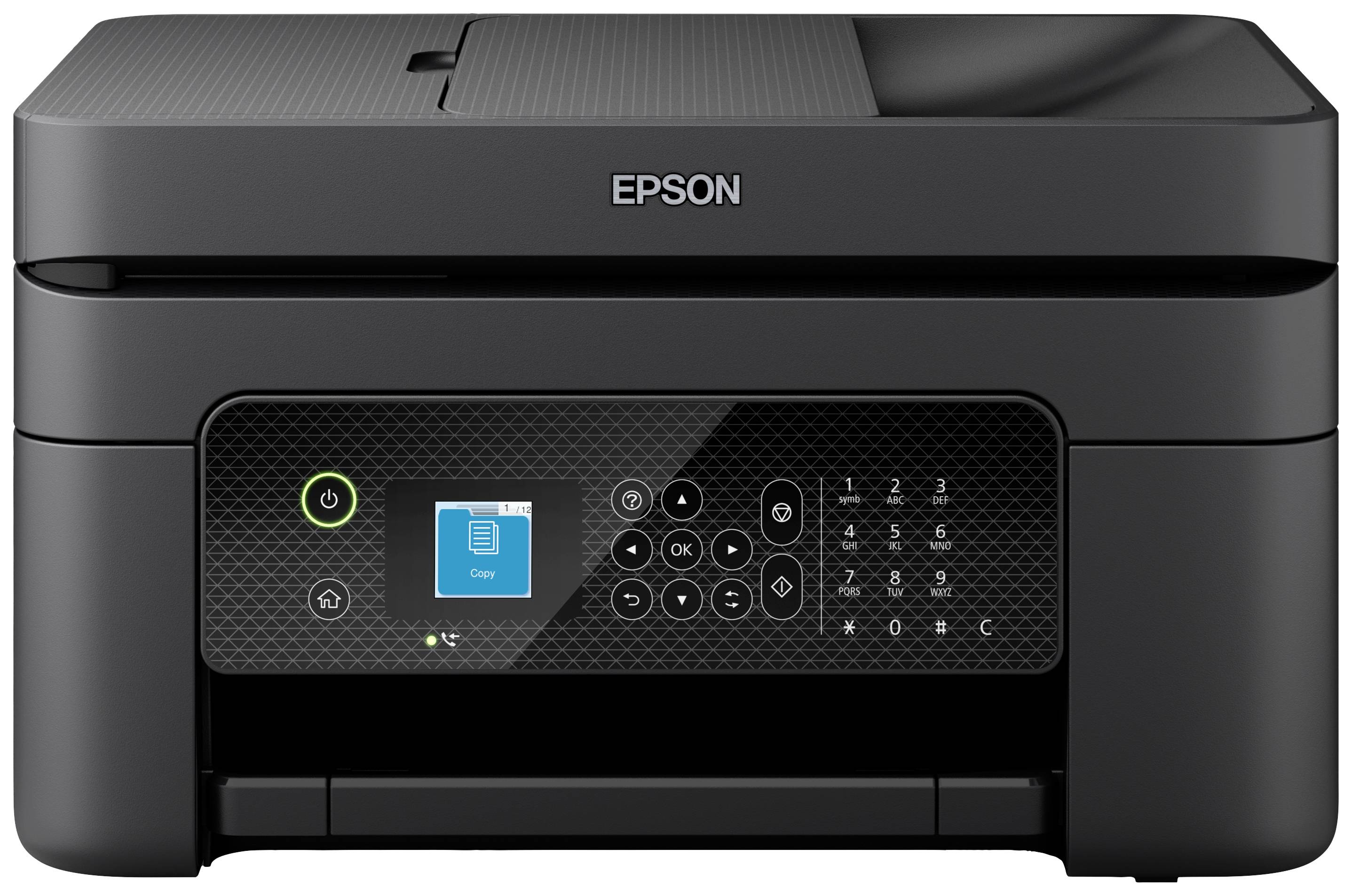 Epson WorkForce WF-2930DWF Multifunktionsdrucker Tintenstrahl Farbe A4 Drucker, Scanner, Kopierer, Fax ADF, Duplex, USB, WLAN