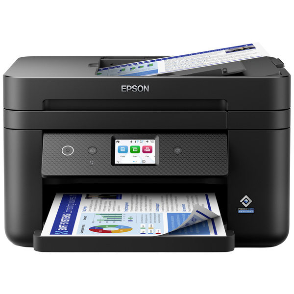 Epson WorkForce WF-2960DWF Tintenstrahl-Multifunktionsdrucker A4 Drucker, Scanner, Kopierer, Fax ADF, Duplex, USB, WLAN