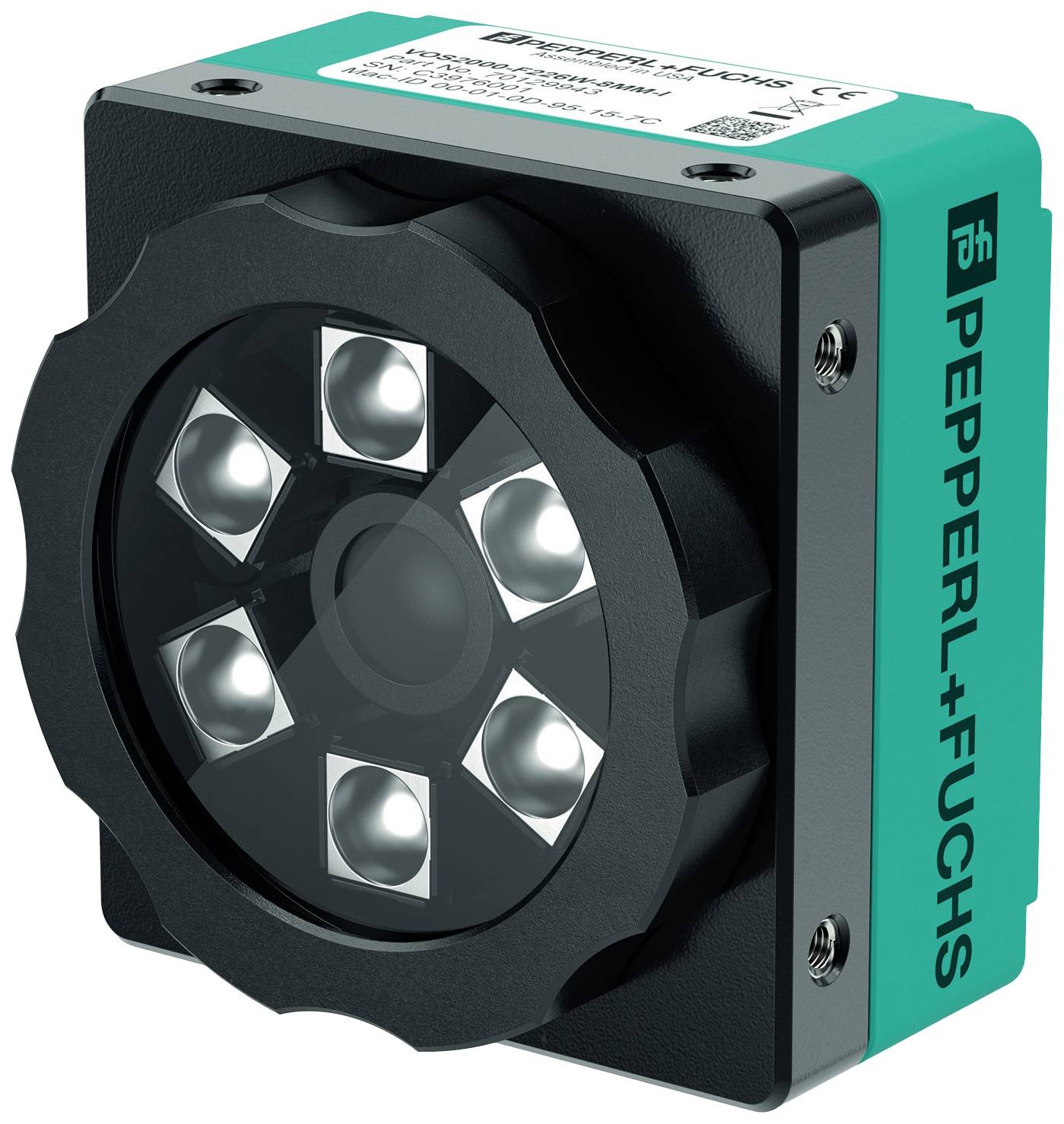 Pepperl+Fuchs VOS2000-F226W-16MM-I Vision-Sensor 1 St. 12 - 30 V/DC (B x H) 58 mm x 57 mm