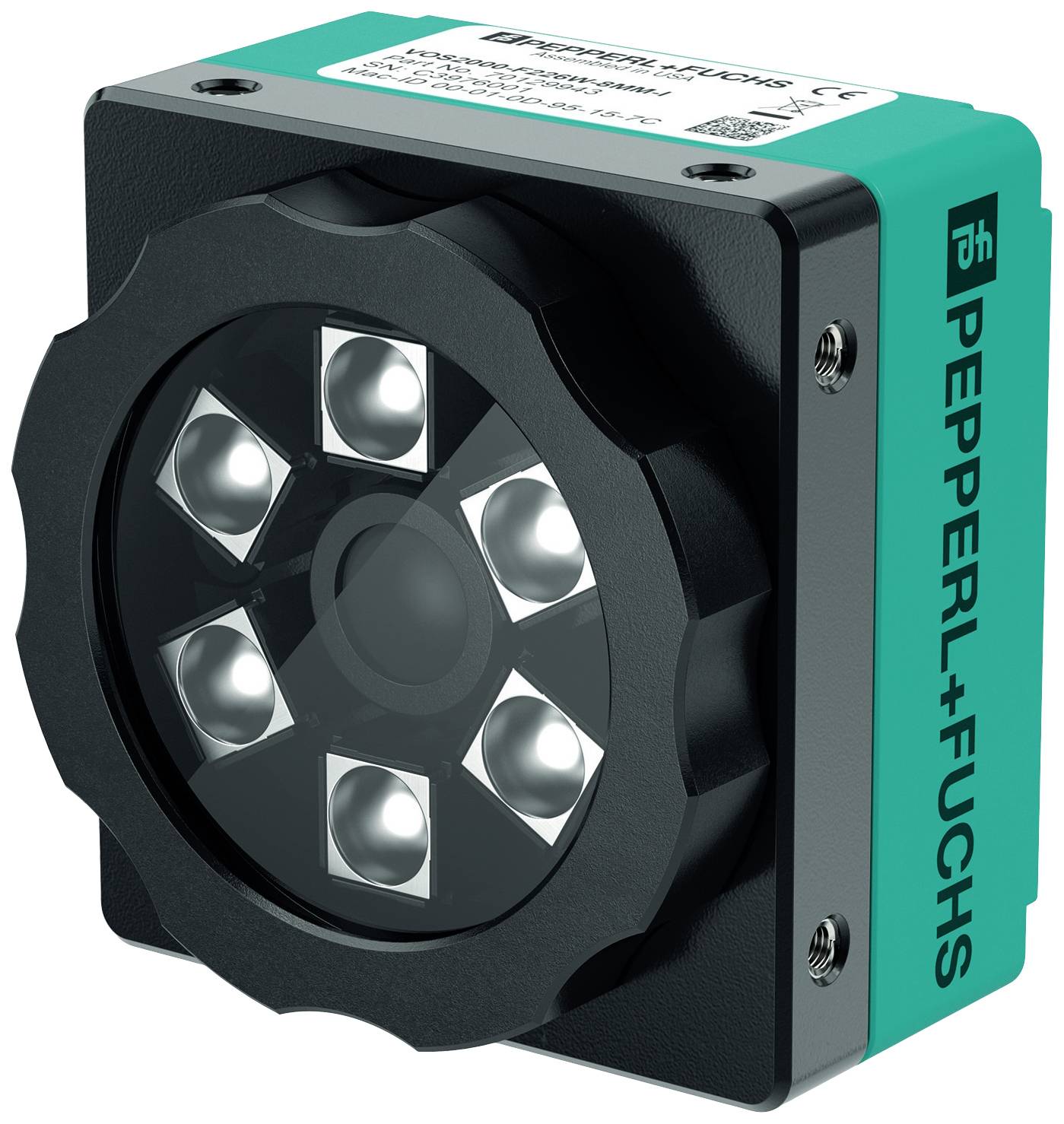 Pepperl+Fuchs VOS2000-F226R-8MM-S Vision-Sensor 1 St. 12 - 30 V/DC (B x H) 58 mm x 57 mm