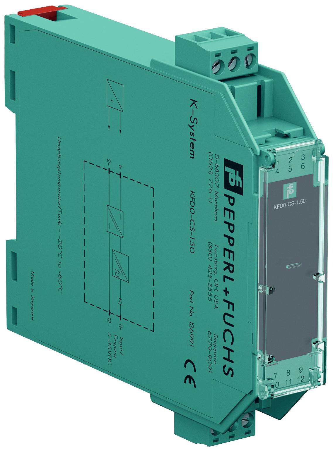 Pepperl+Fuchs KFD0-CS-1.50 294965 Repeater 1St.