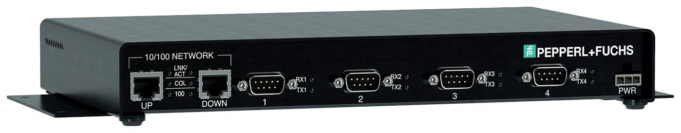 Pepperl+Fuchs 70114046 ICDM-RX/TCP-4DB9/2RJ45-PM Gateway 24 V/DC 1St.