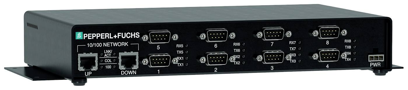 Pepperl+Fuchs 70114047 ICDM-RX/TCP-8DB9/2RJ45-PM Gateway 24 V/DC 1St.