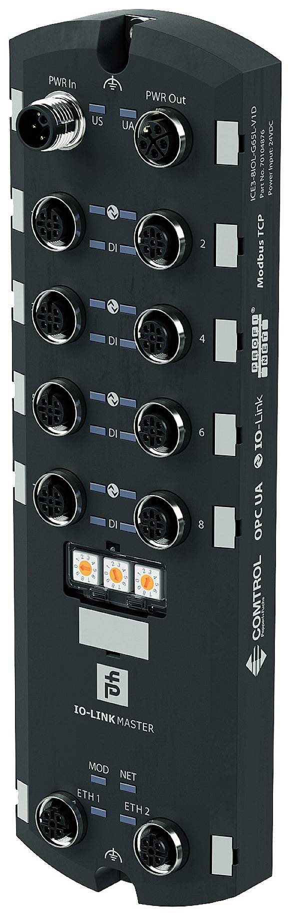 Pepperl+Fuchs 70104876 ICE3-8IOL-G65L-V1D I/O Modul 24 V/DC 1St.