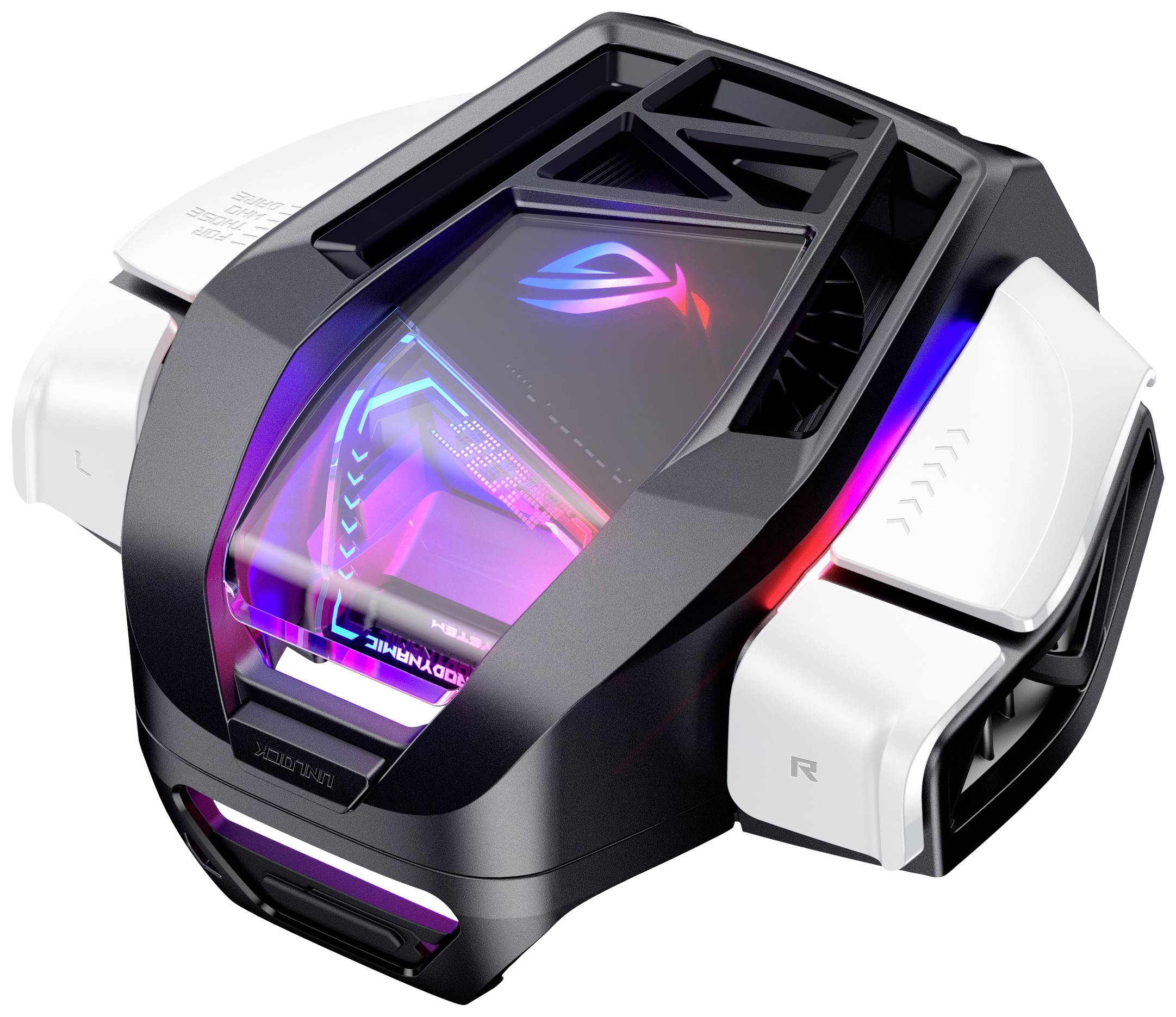 Asus AeroActive Cooler 6 USB-C® Handy Lüfter Schwarz/Weiß Passend für Handy-Modell: ROG Phone 6, ROG Phone 6 Pro